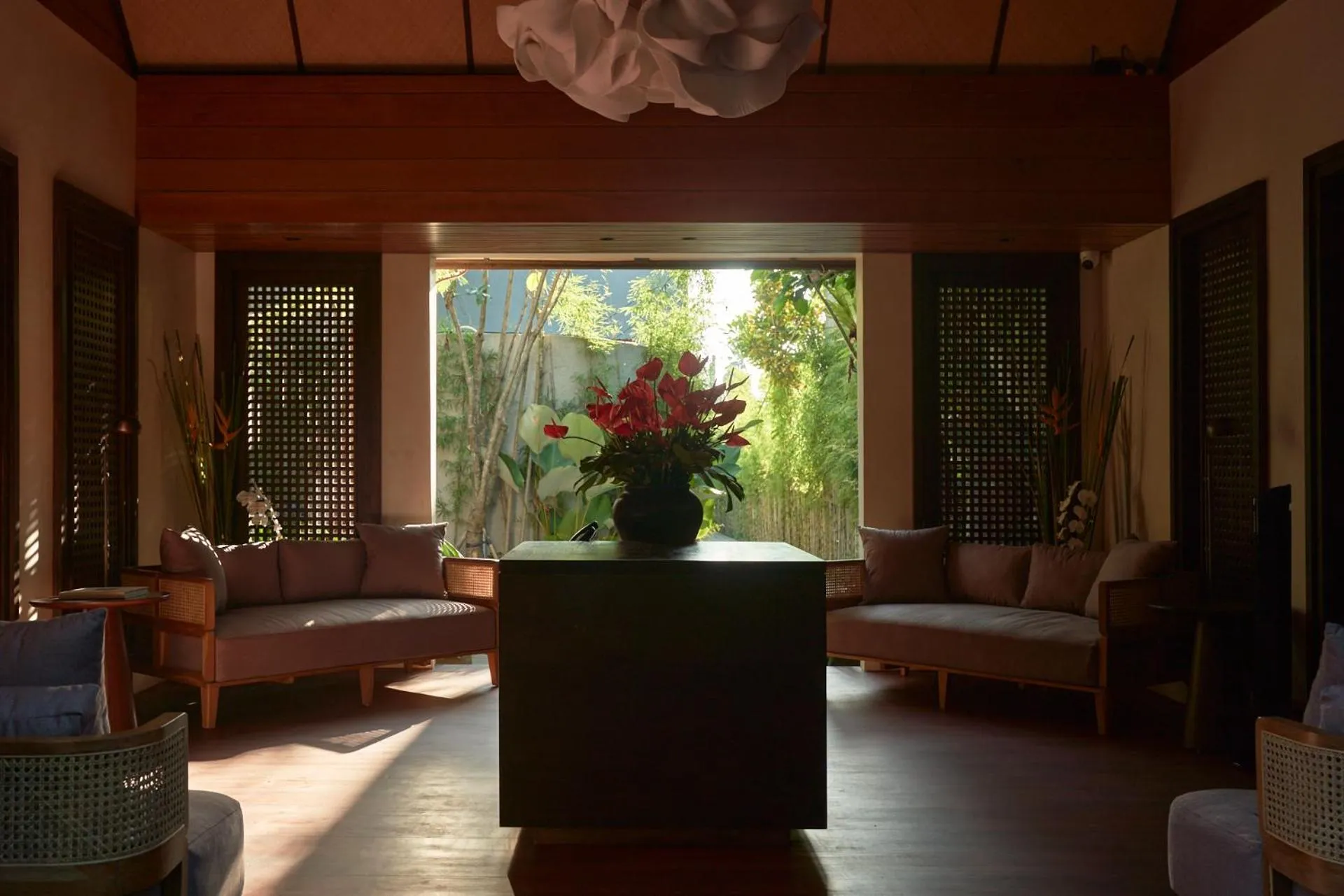 Lobby or reception in The Ridge Bali