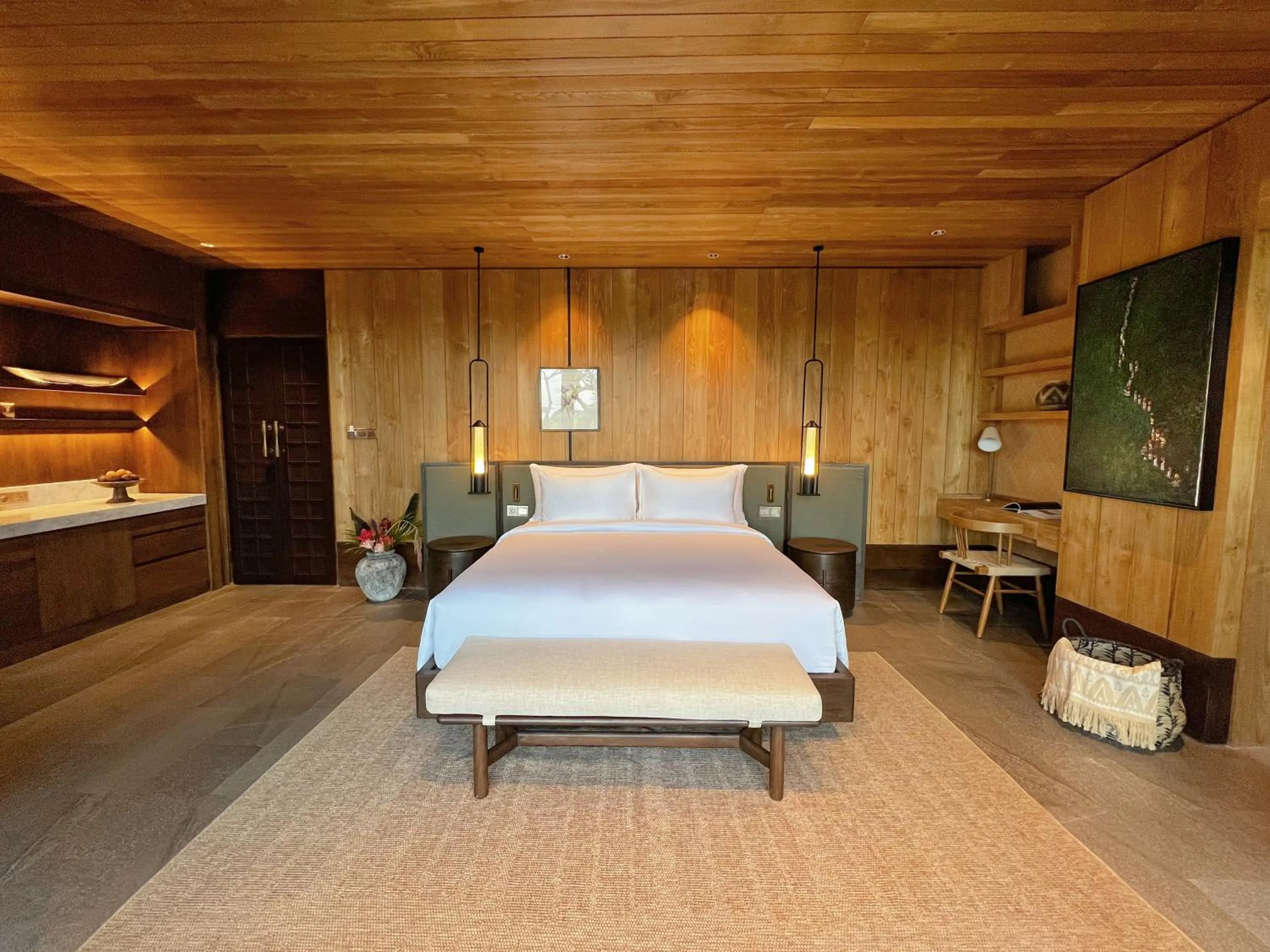 View (from property/room), Bed in The Ridge Bali