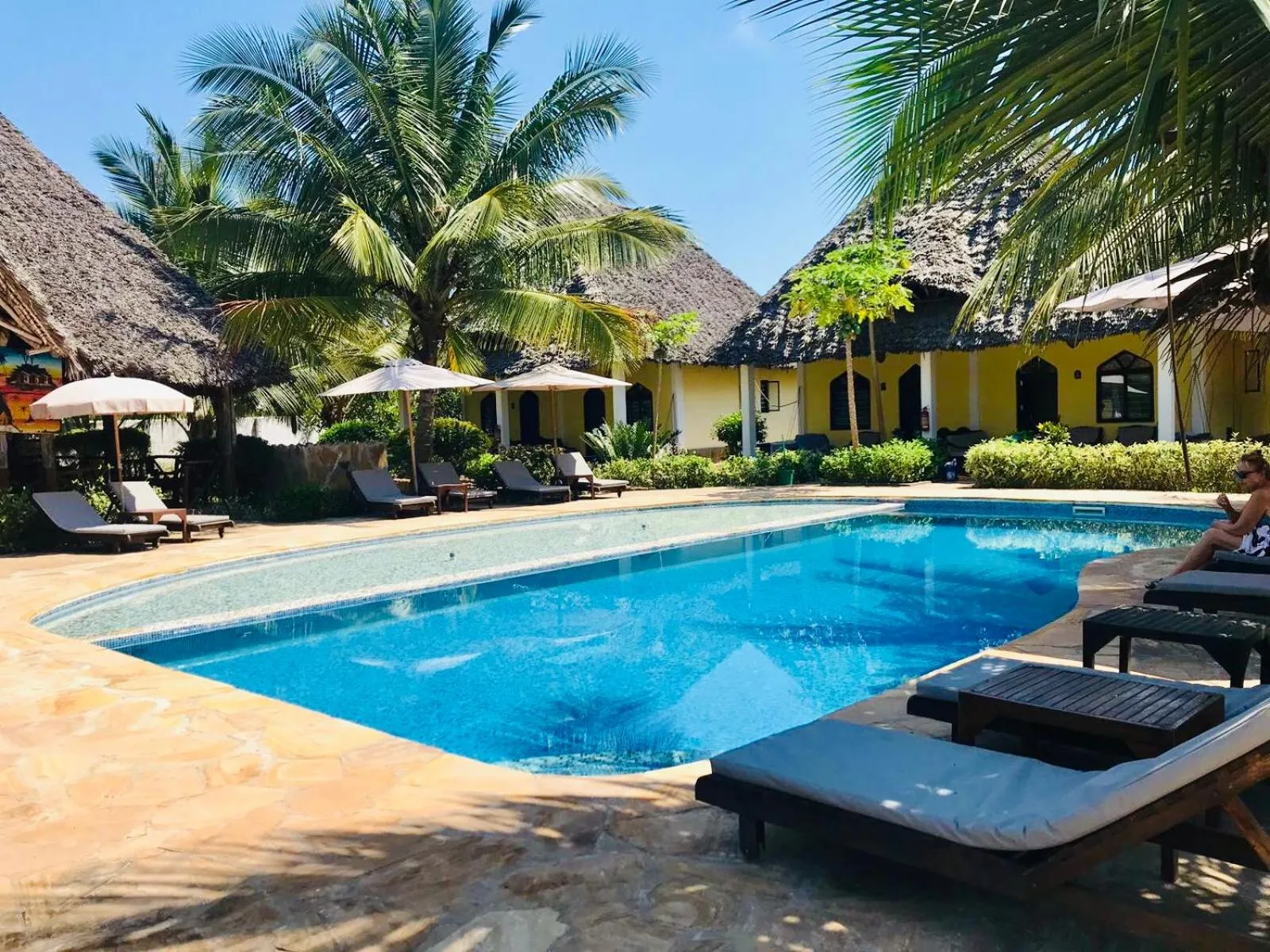 Bird's eye view in Kiwengwa Bungalow Boutique Resort