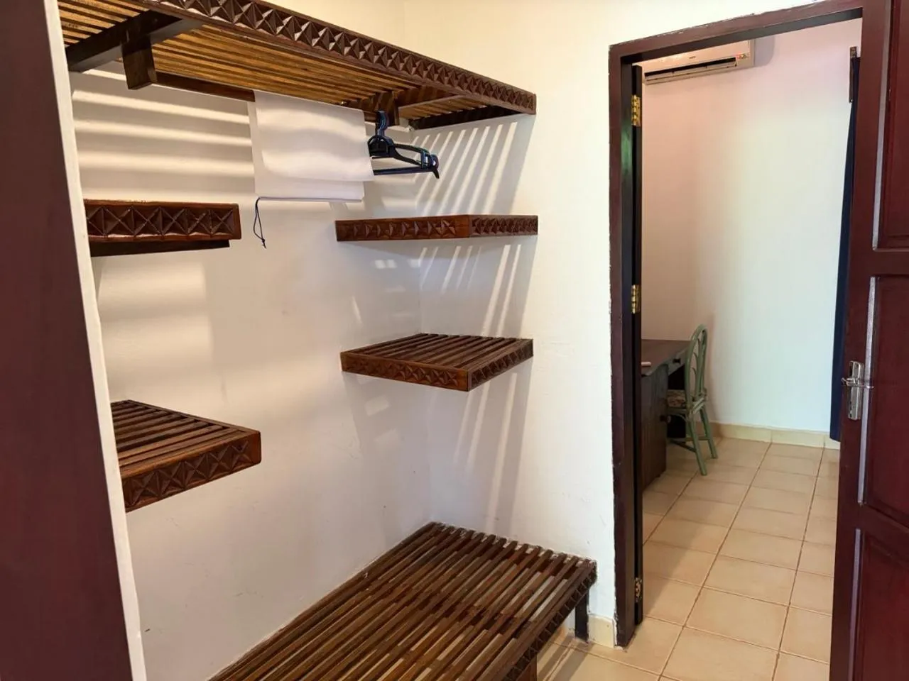 wardrobe in Kiwengwa Bungalow Boutique Resort