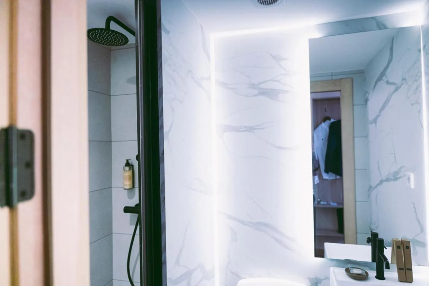 Toilet in Hotel Casa Gardenia