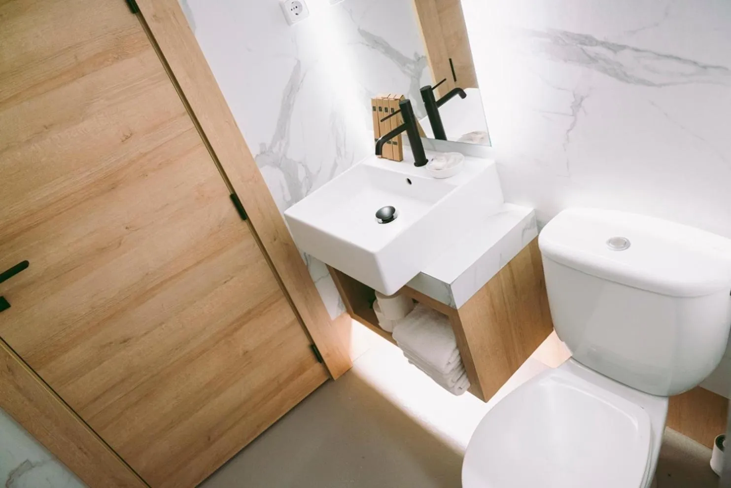 Toilet in Hotel Casa Gardenia