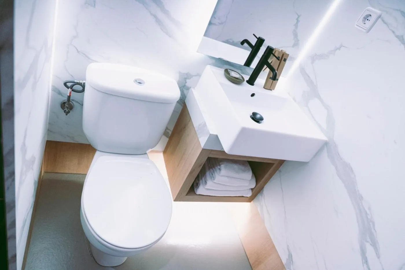 Toilet in Hotel Casa Gardenia