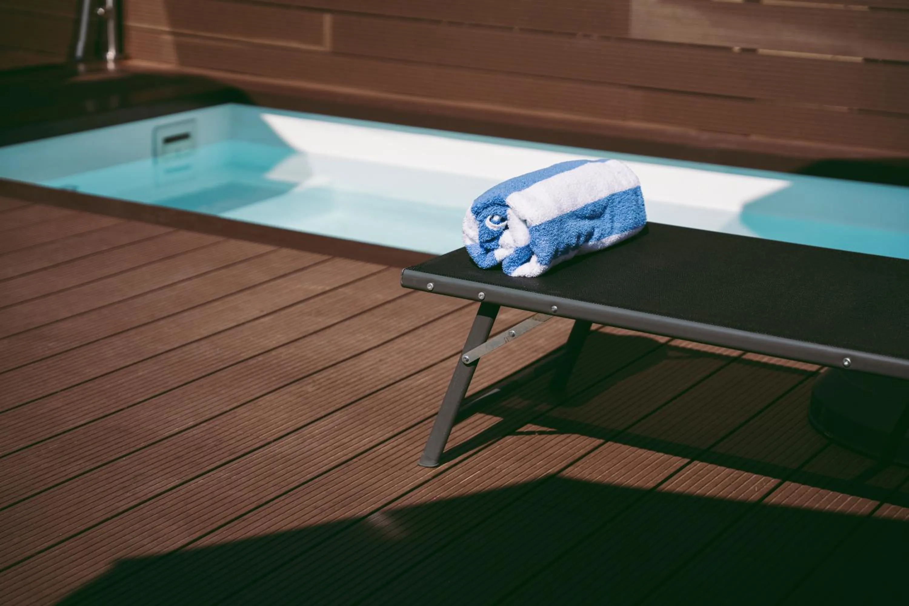 Swimming pool in Hotel Casa Gardenia