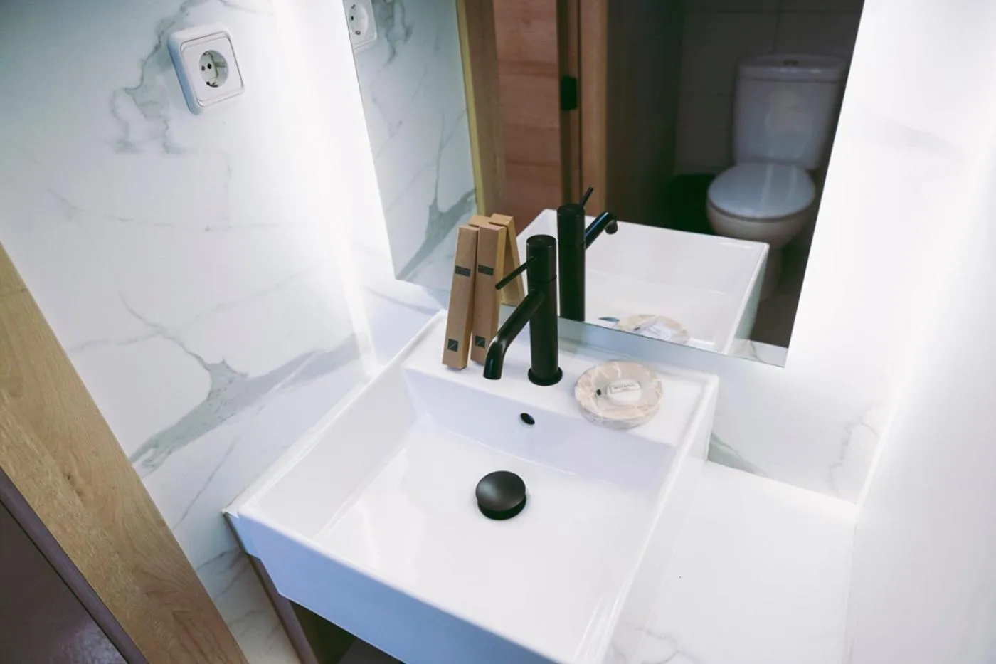 Toilet in Hotel Casa Gardenia