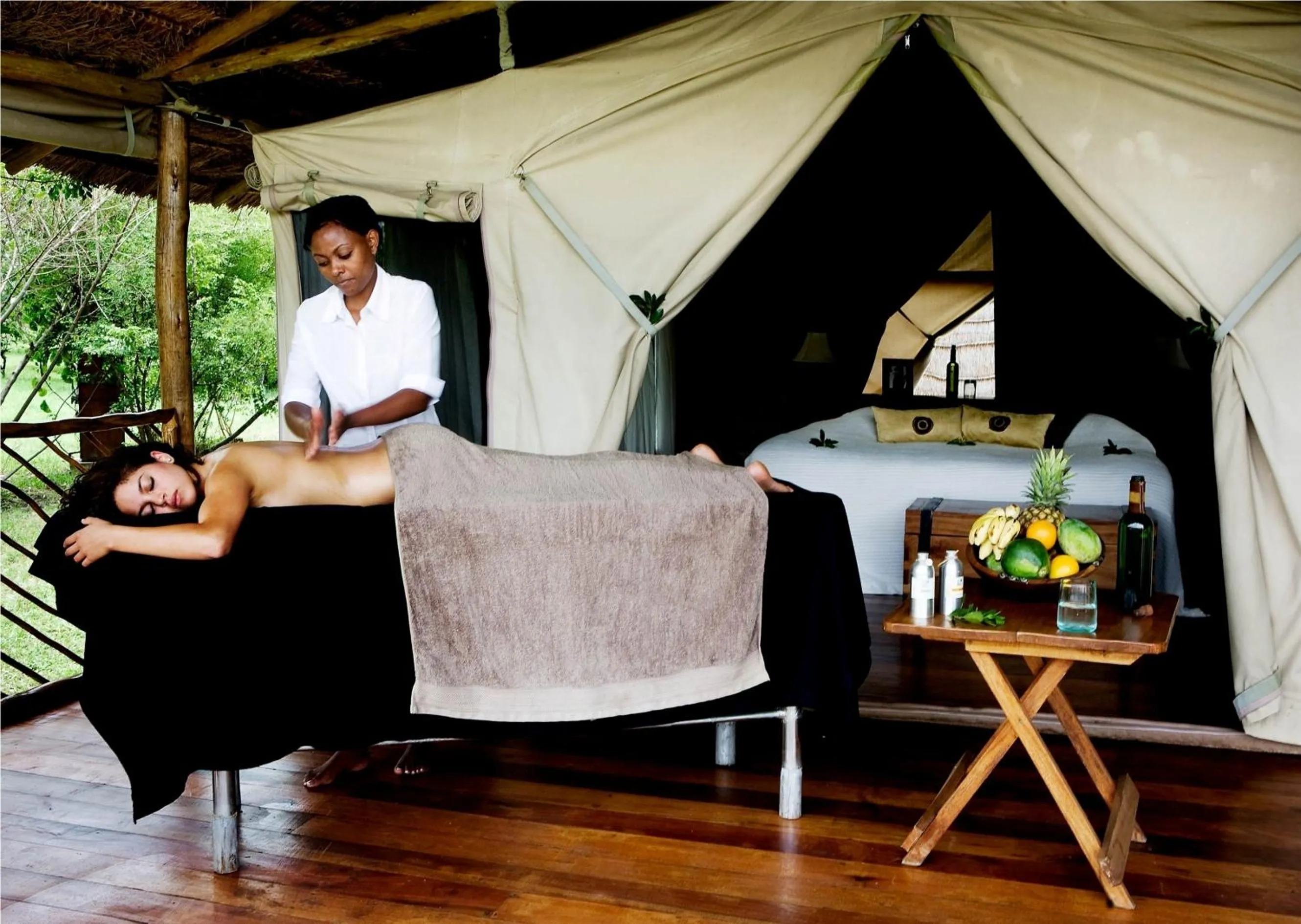 Staff in Karen Blixen Camp Masai Mara