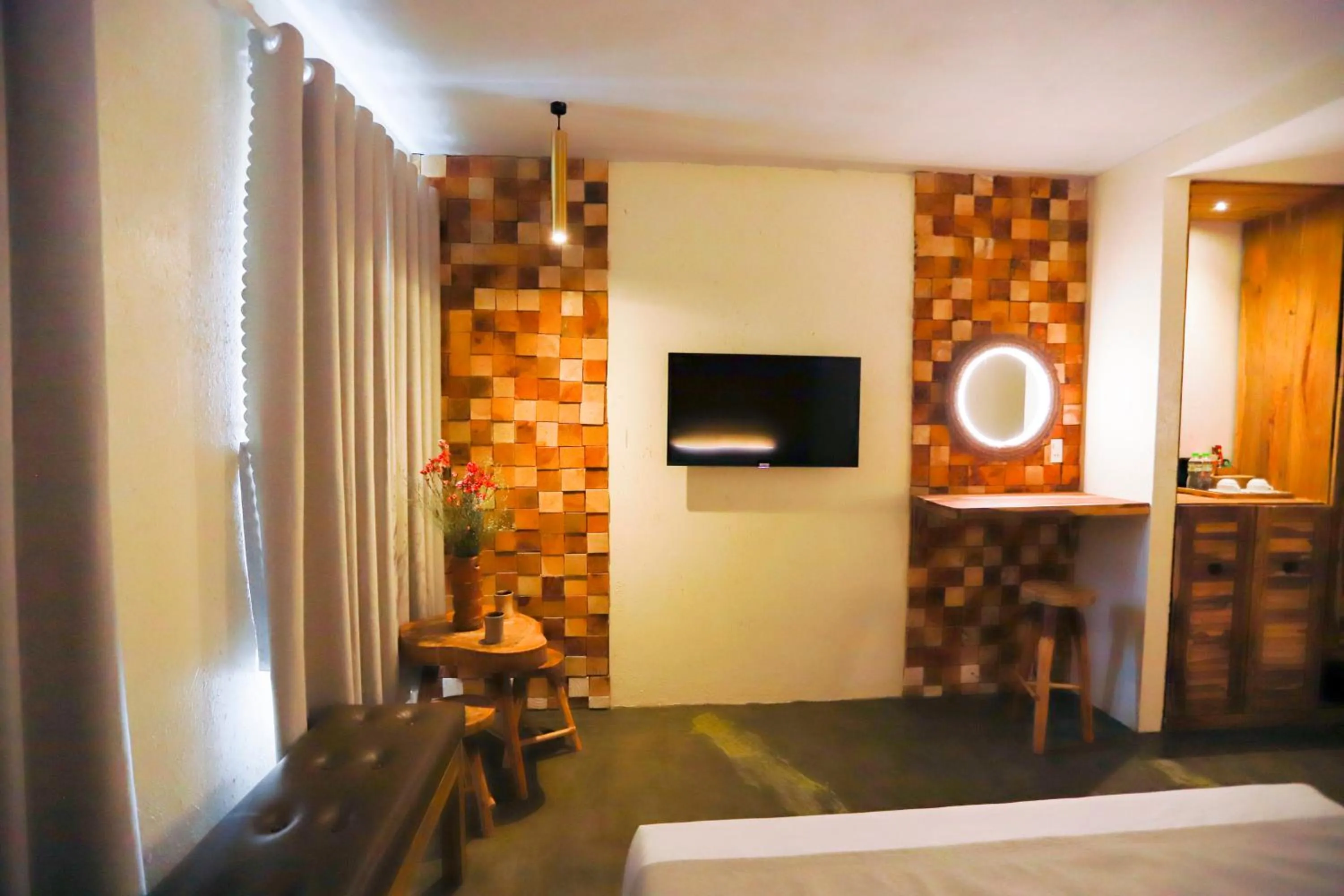 Communal lounge/ TV room in Rustic Hotel Quy Nhon Powered by ASTON