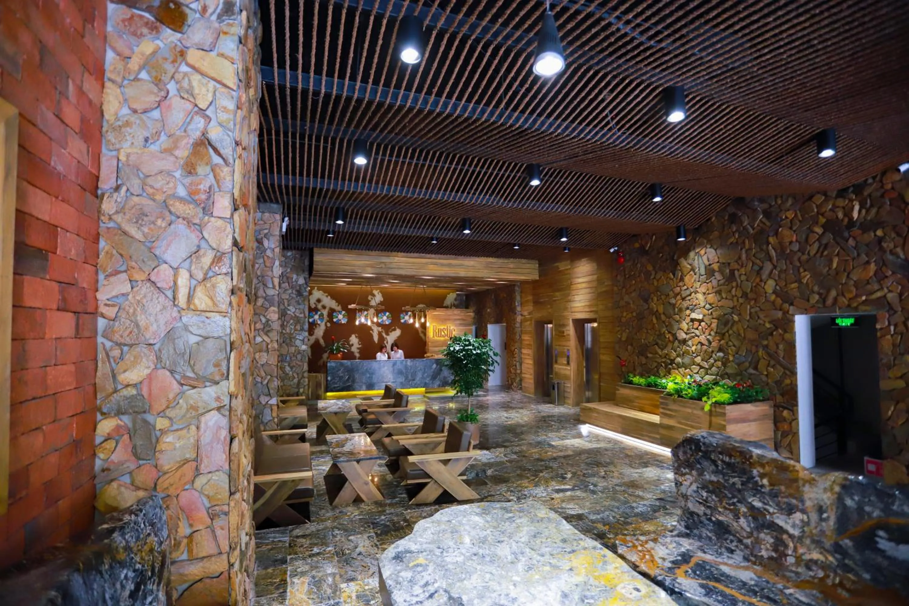 Seating area in Rustic Hotel Quy Nhon Powered by ASTON