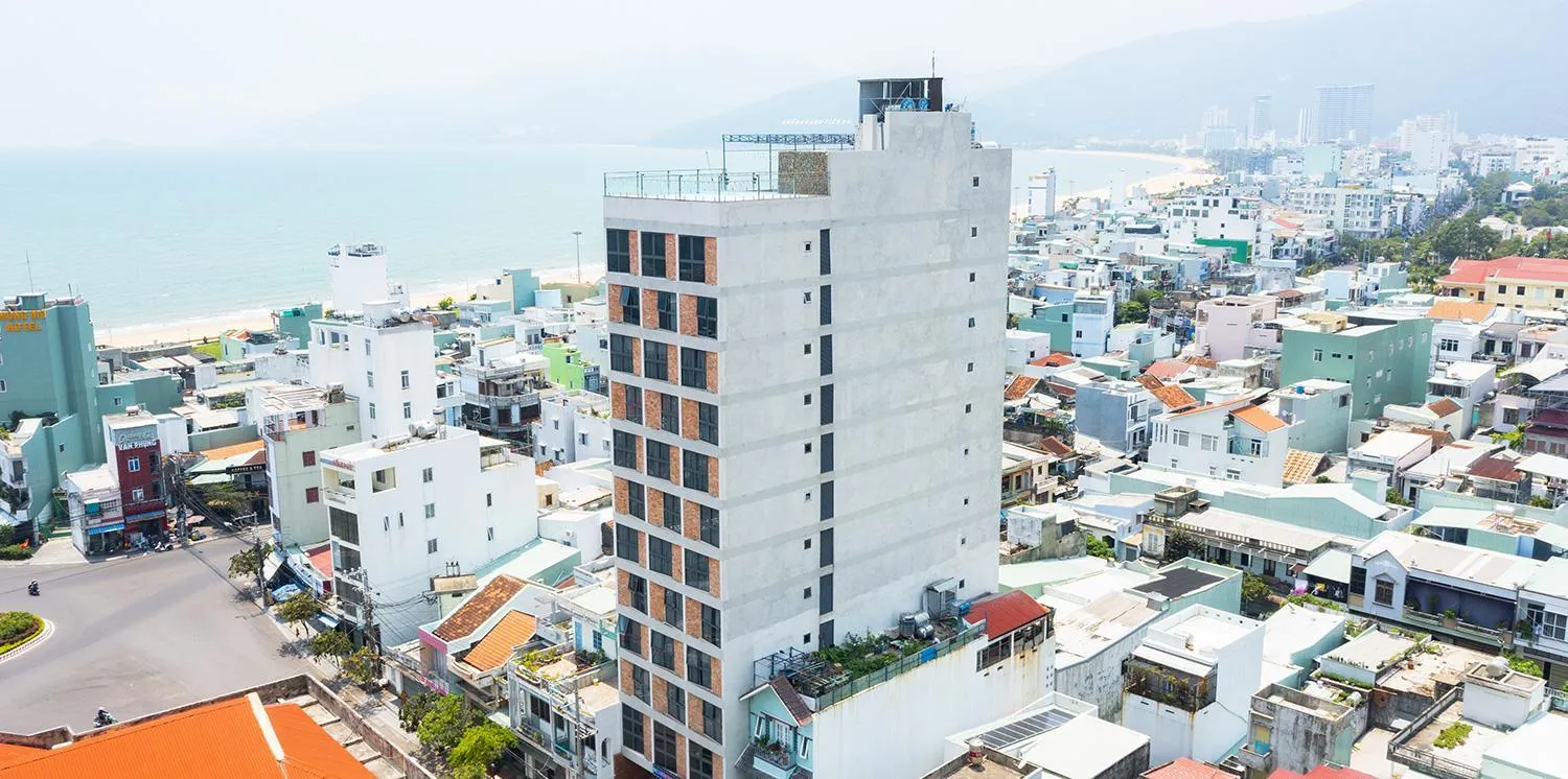 Property building in Rustic Hotel Quy Nhon Powered by ASTON