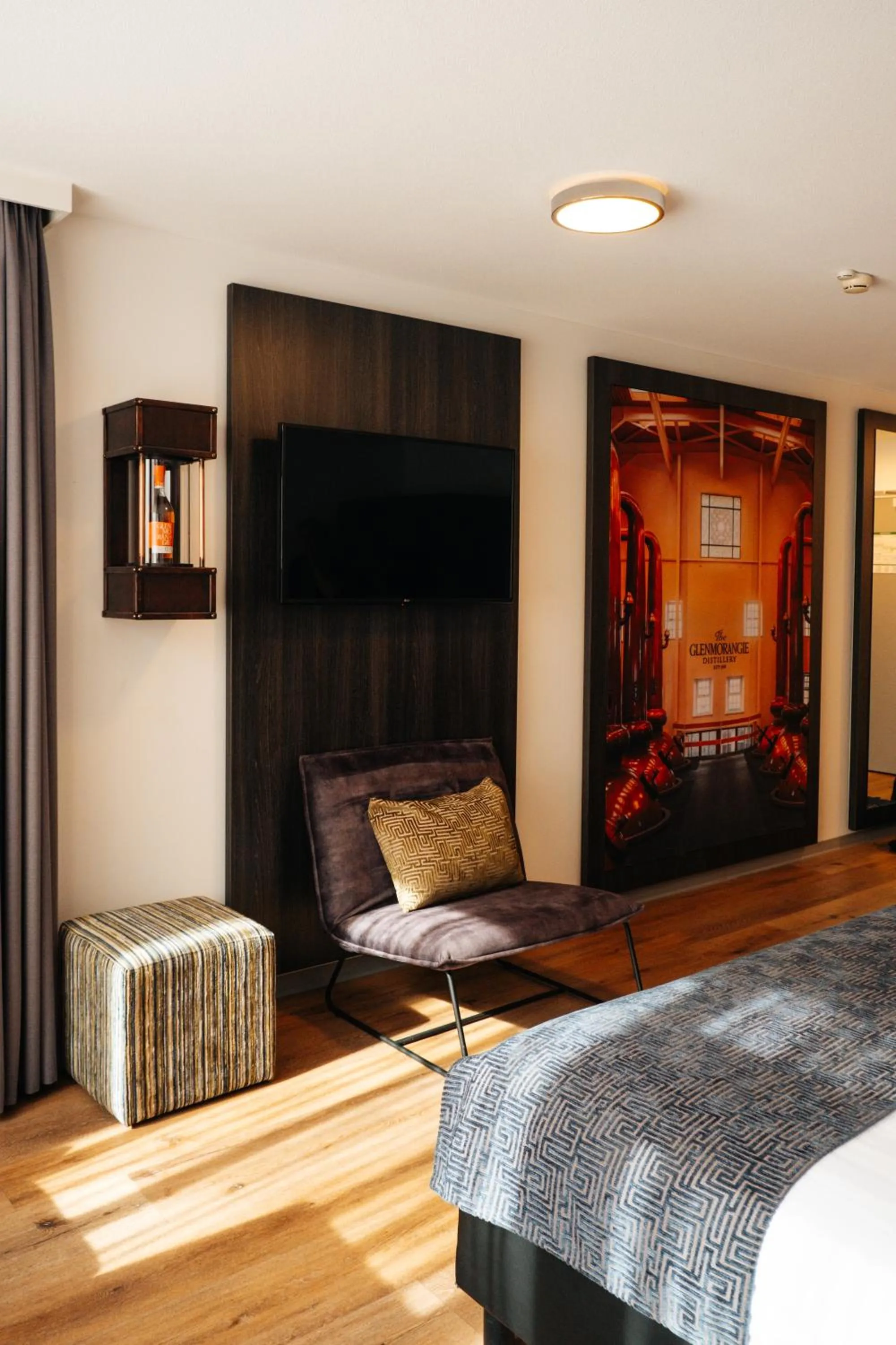 Bed in Hotel de Naaldhof