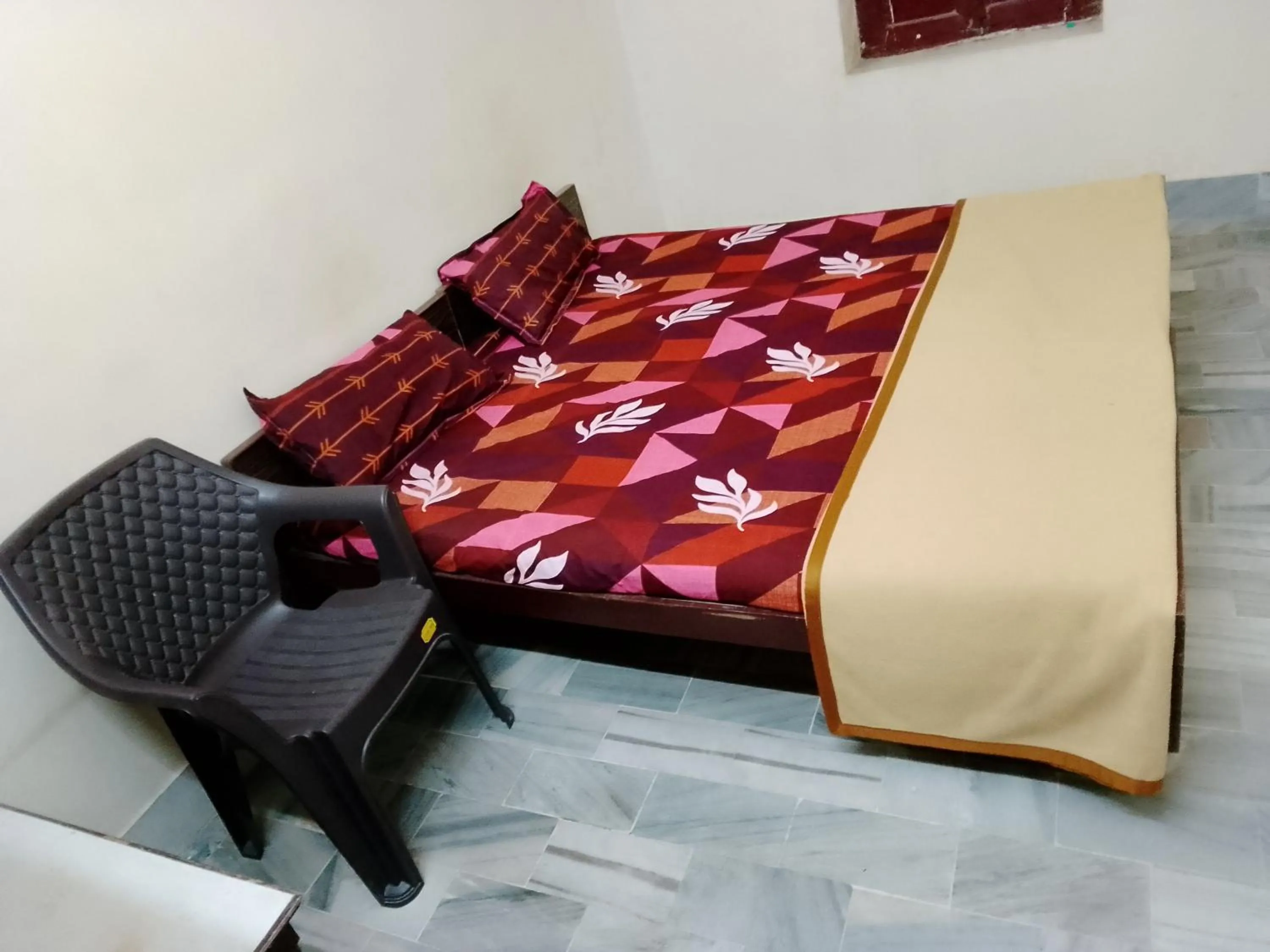 Bed in Hotel Raj Jaisalmer