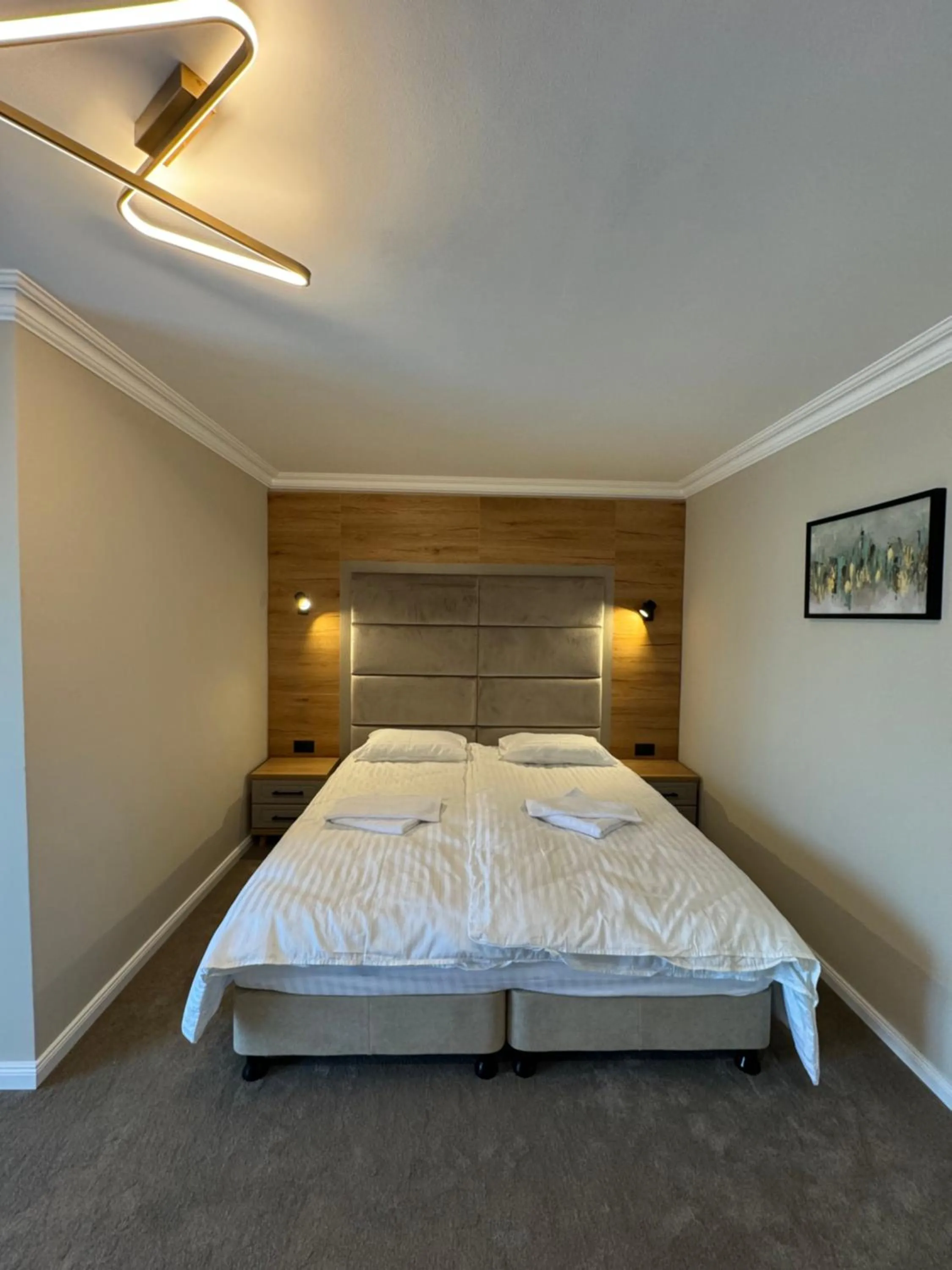 Bed in PENSIUNEA ANA