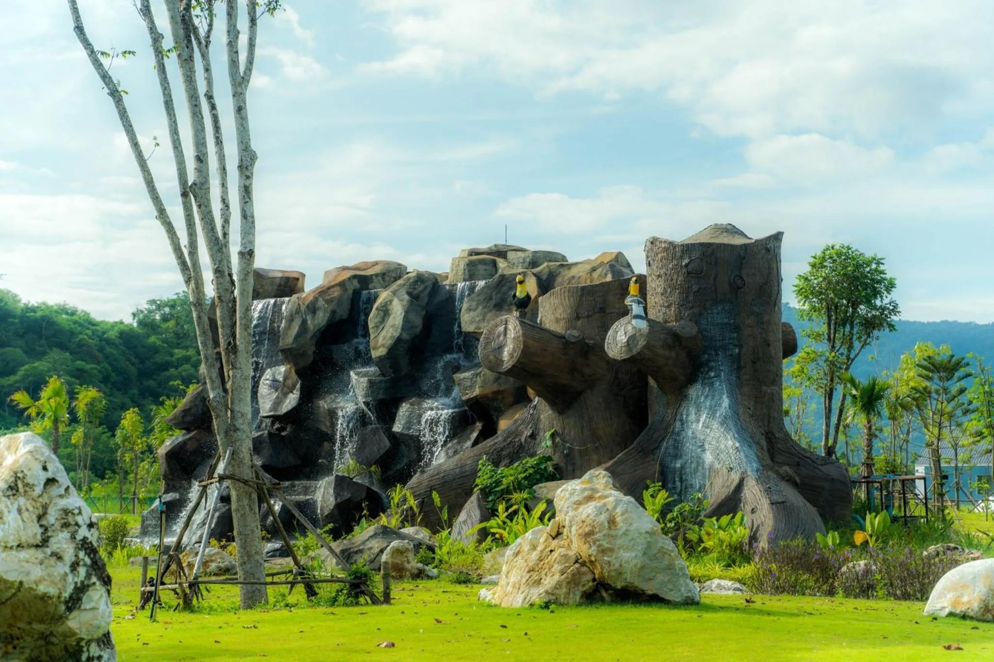 Natural landscape in Athena Glamping Khaoyai