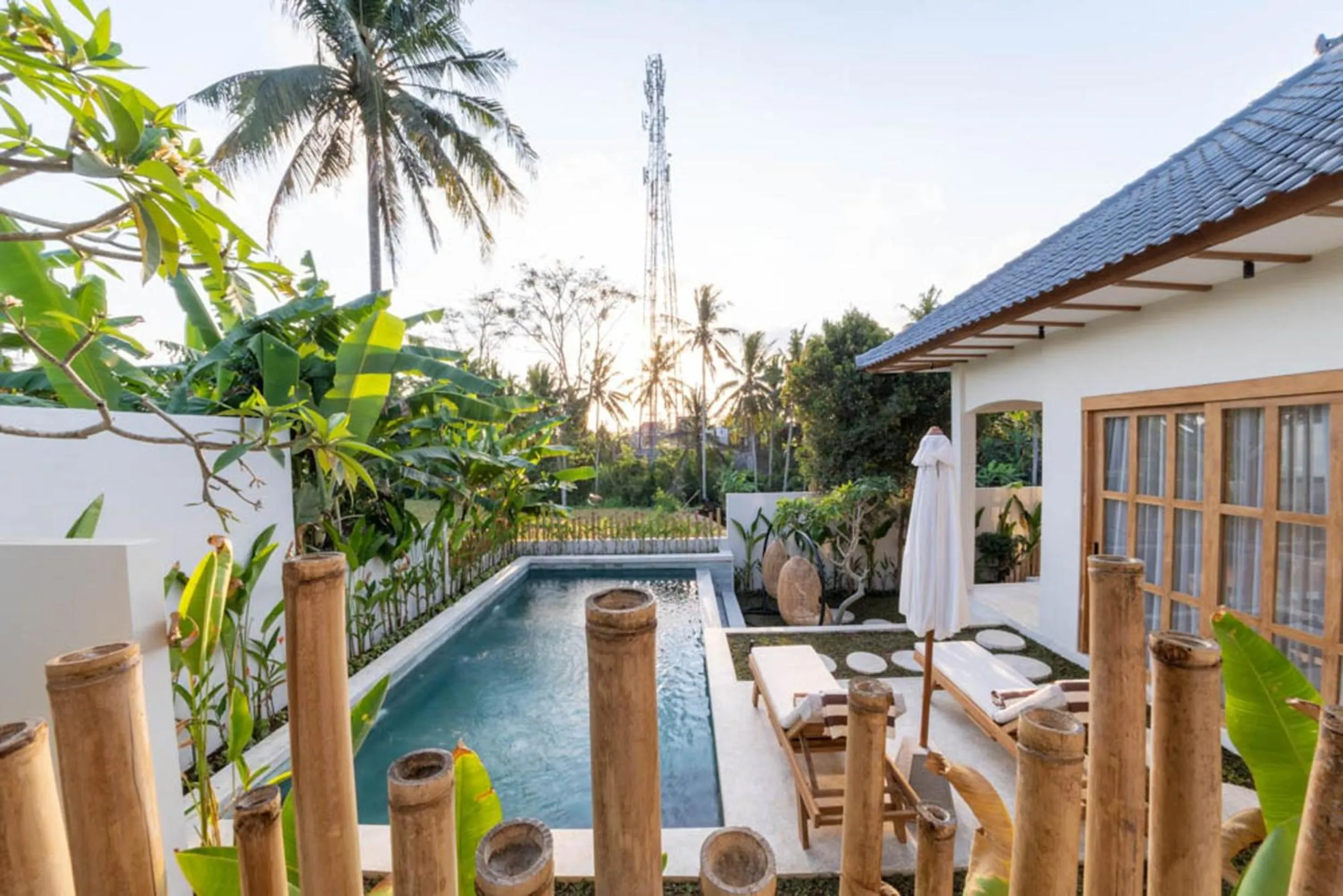 Property building in Semiramida Villa by EVDEkimi - Elegant 2BR with Pool, Open-air bath, Patio