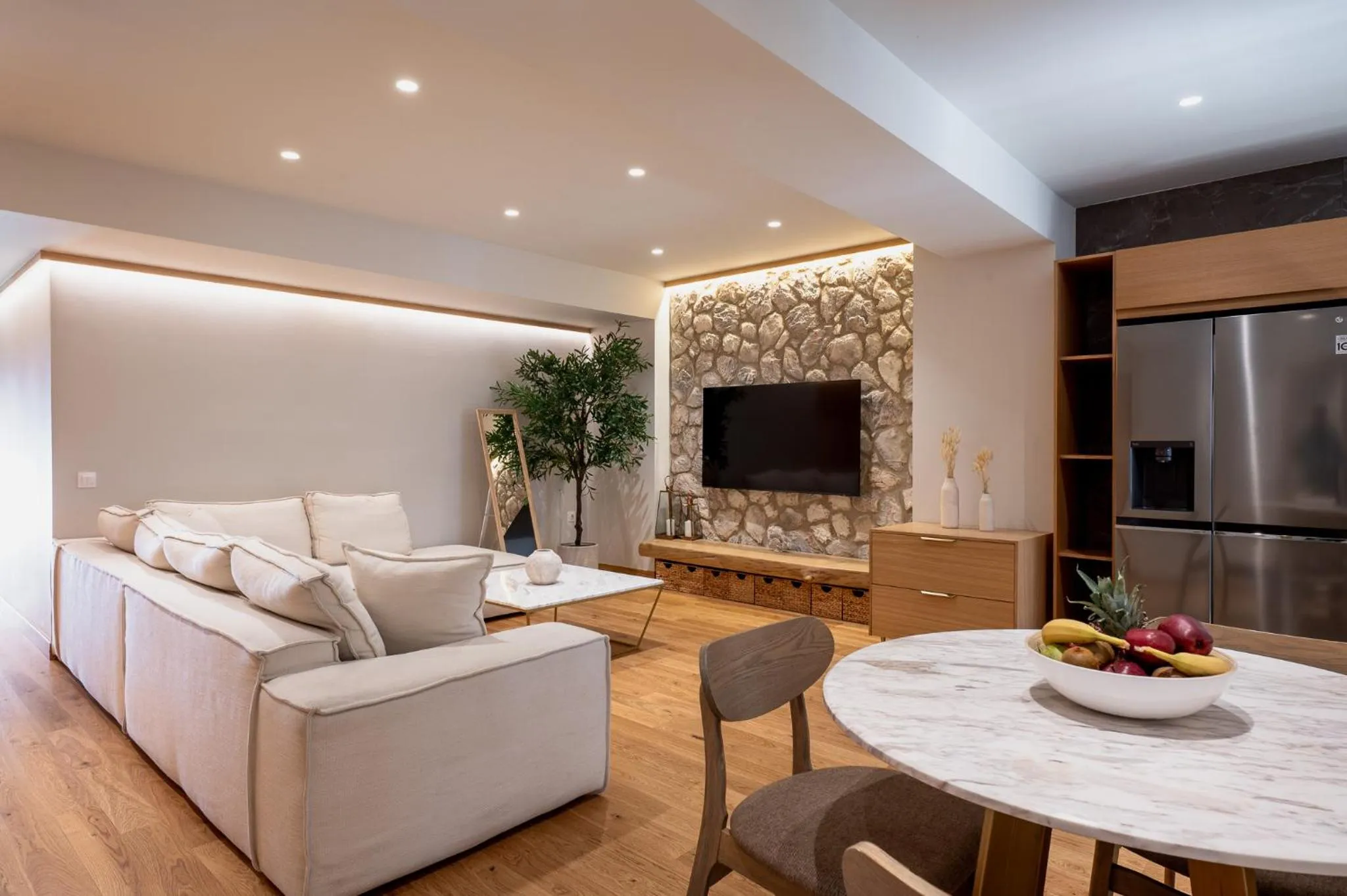 Living room in Num Suites & Lofts Athens