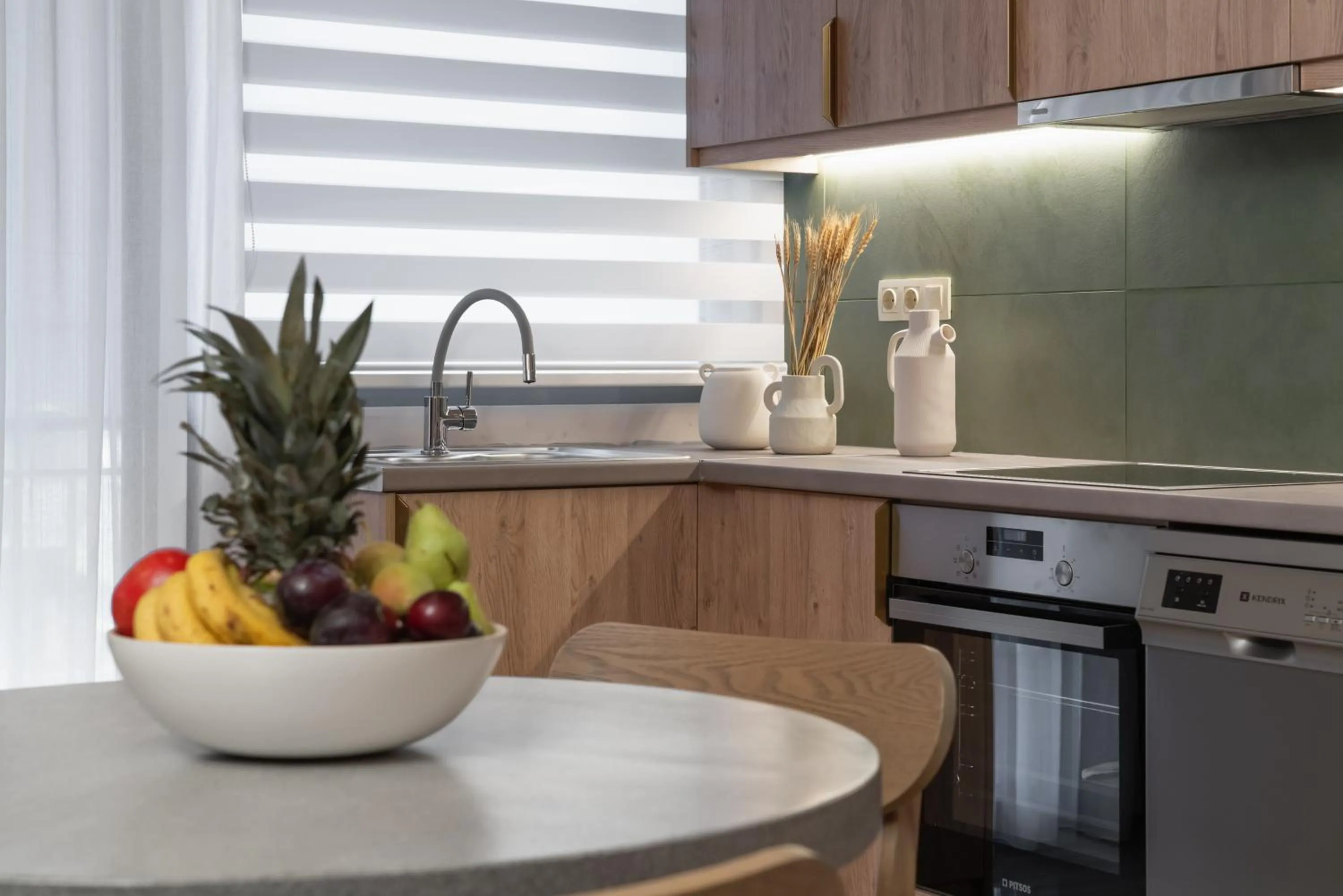 Kitchen or kitchenette in Num Suites & Lofts Athens