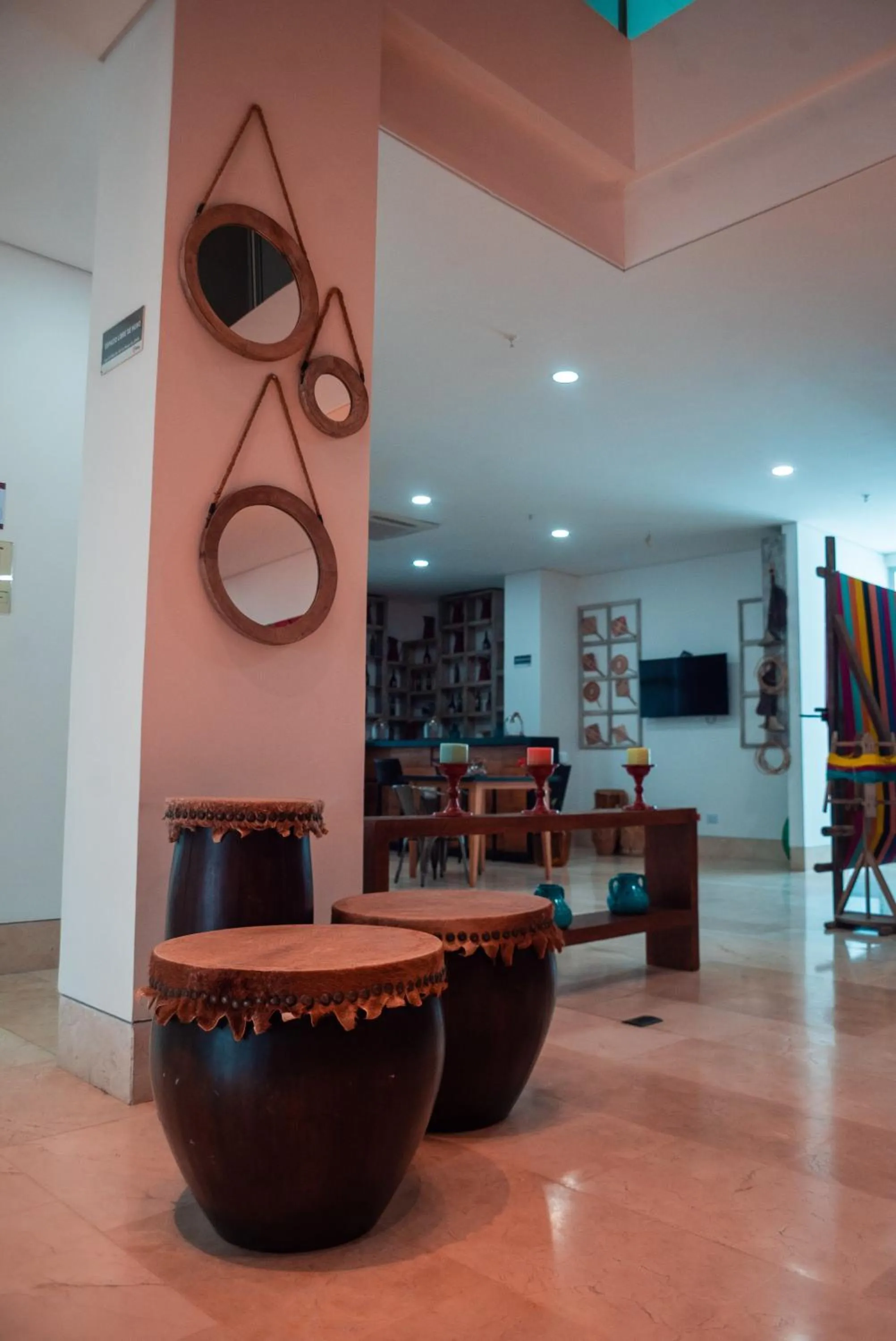 Lobby or reception in Hotel Unión Plaza