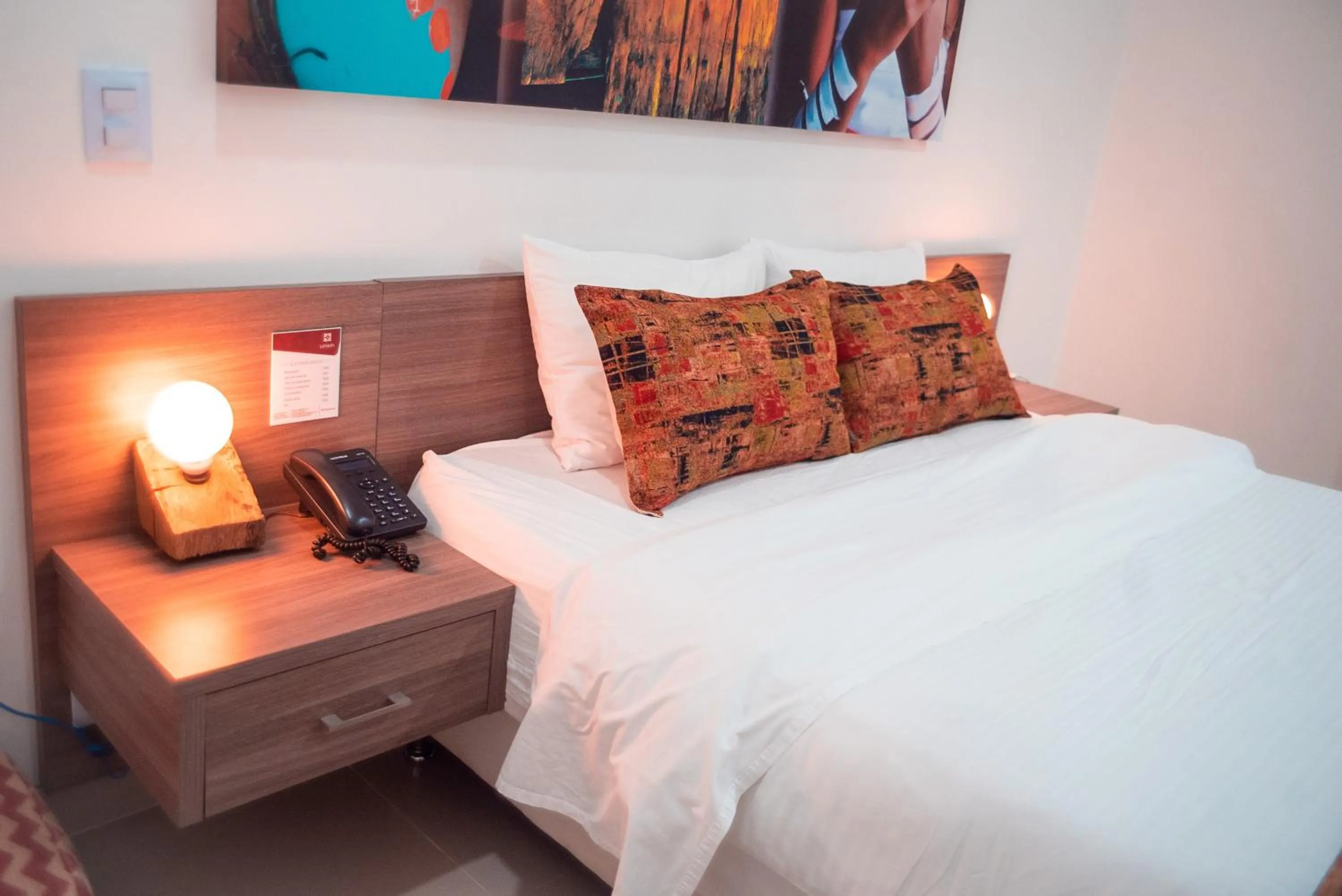 Bed in Hotel Unión Plaza