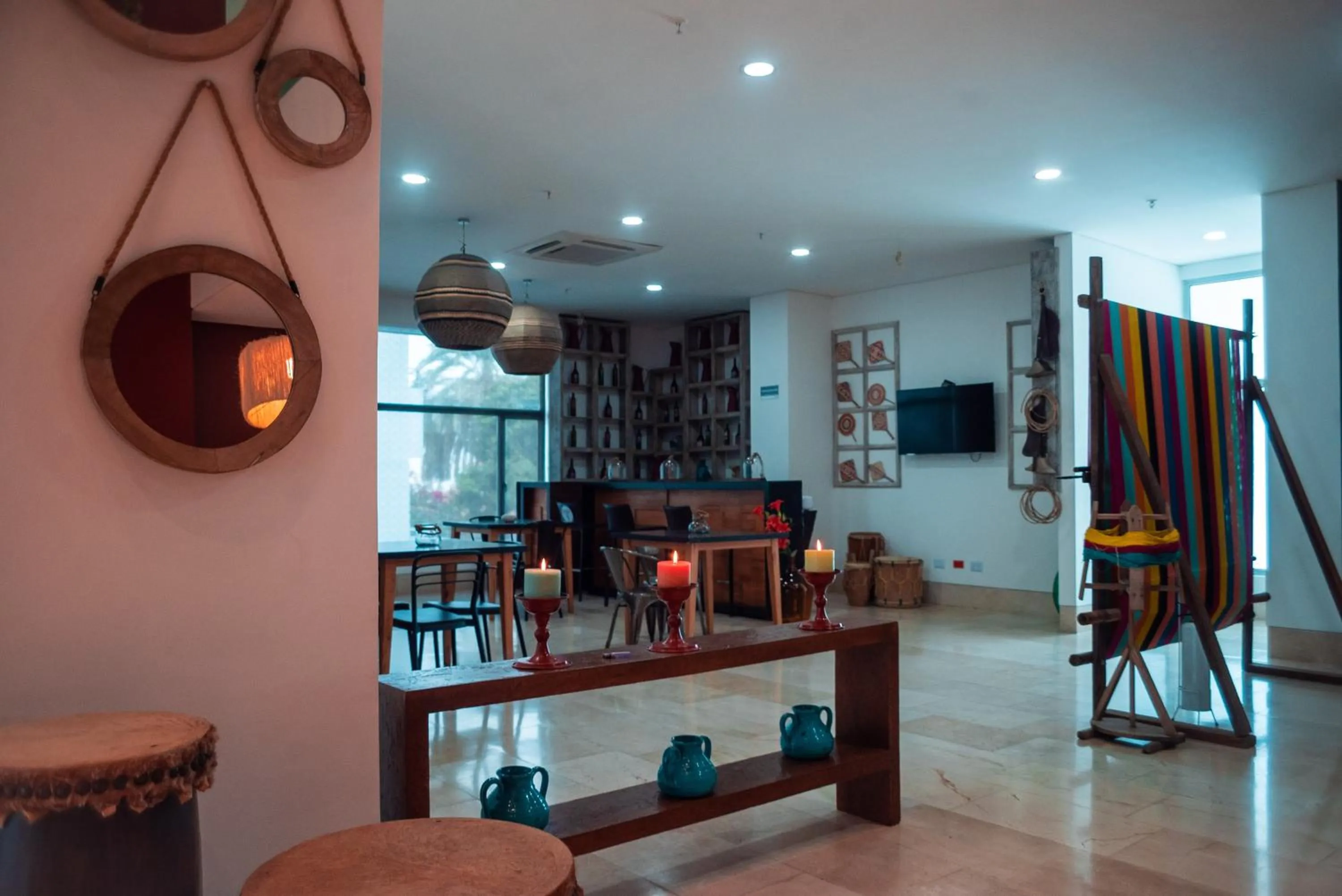 Lobby or reception in Hotel Unión Plaza