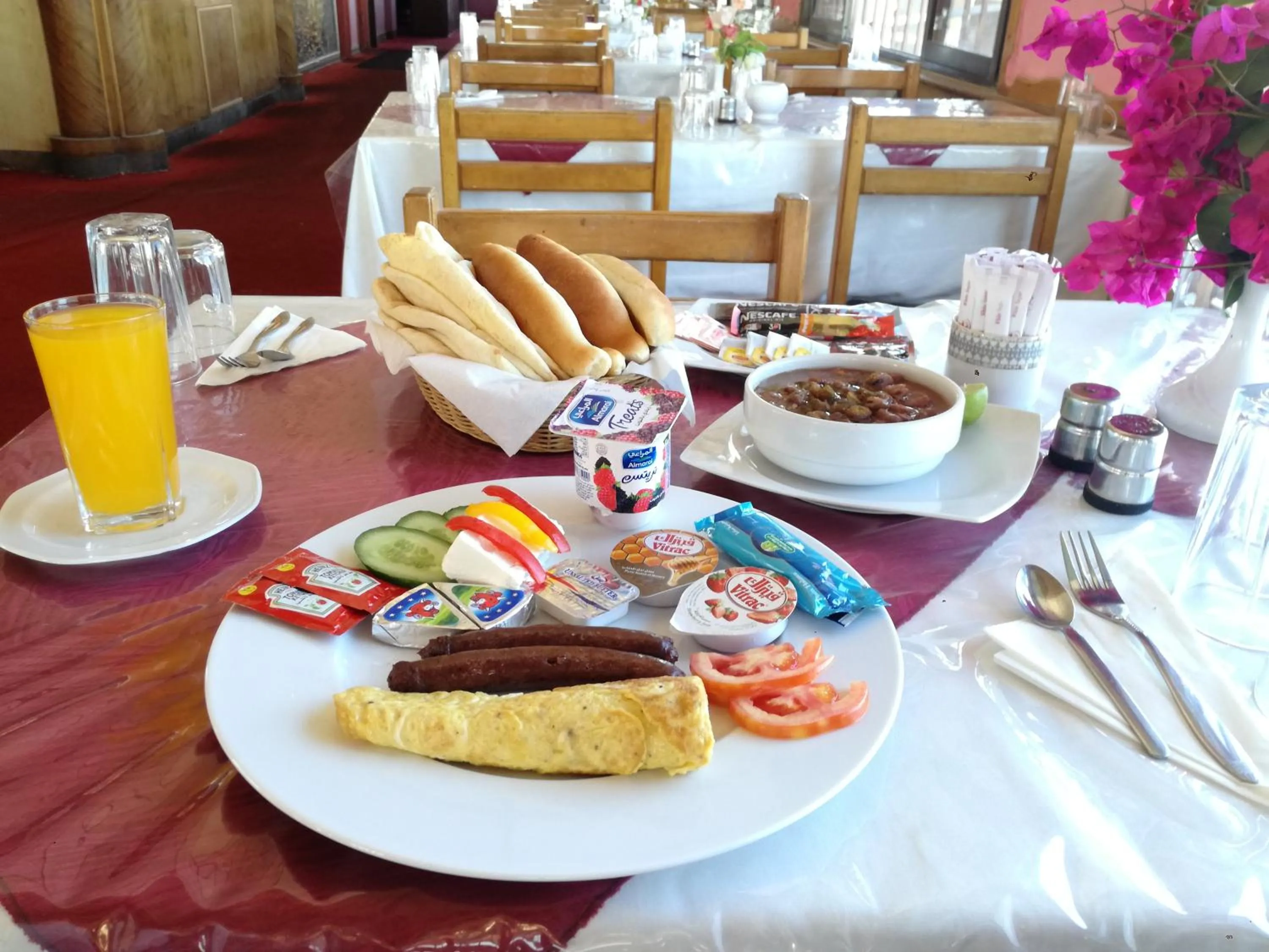 Breakfast in Adriatica Hotel Marsa Matrouh