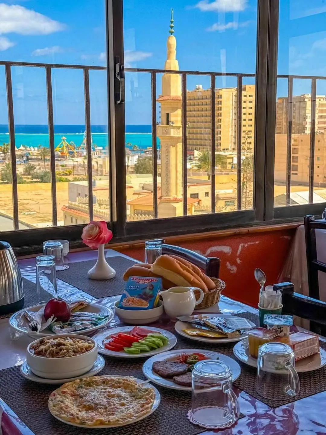 Breakfast in Adriatica Hotel Marsa Matrouh
