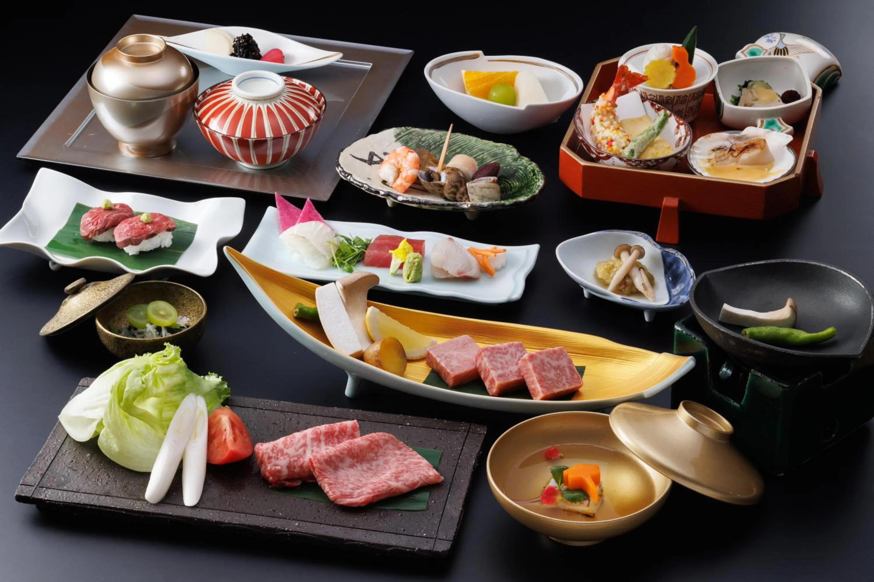 Dinner in Hotel Wakamizu