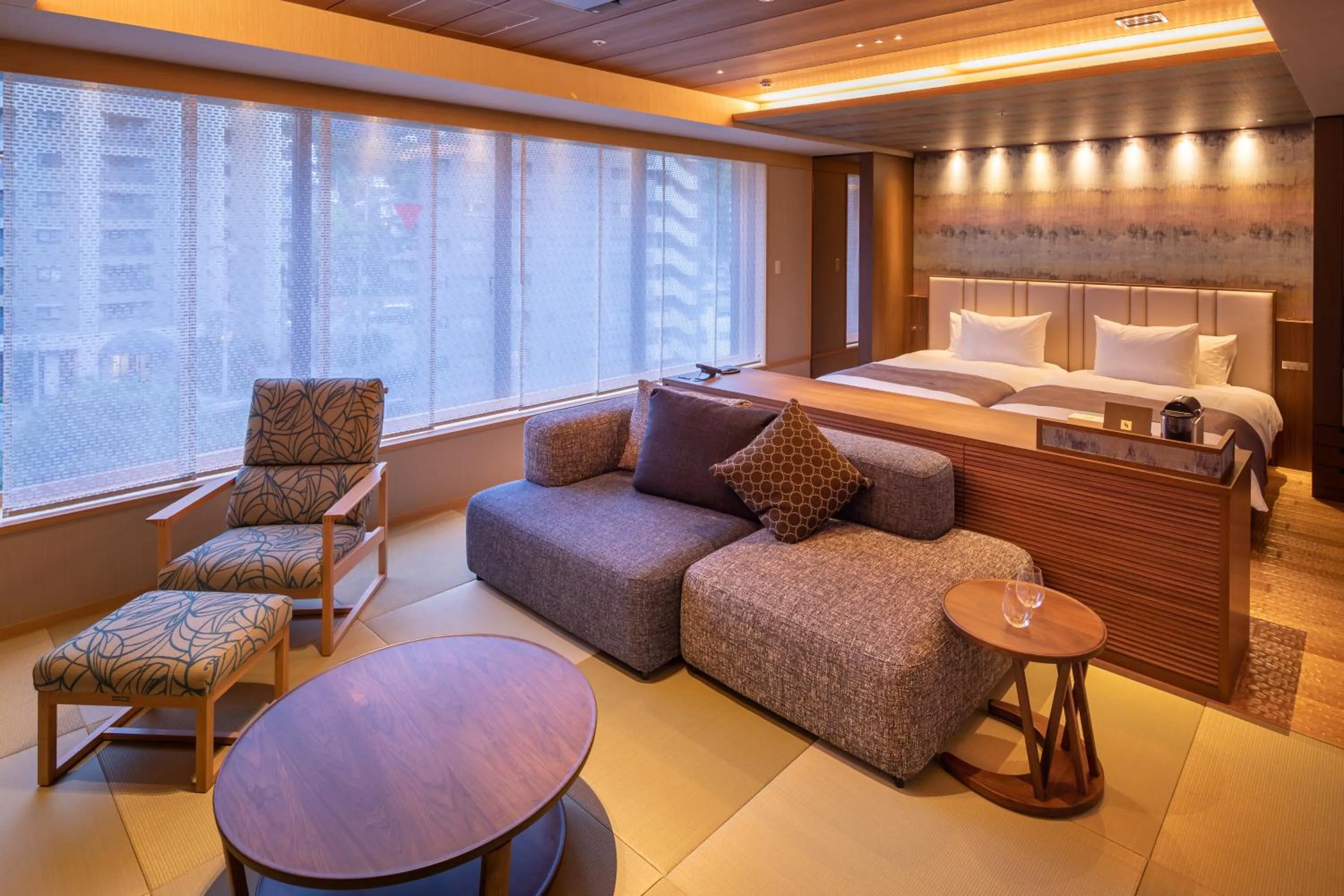 Living room in Hotel Wakamizu