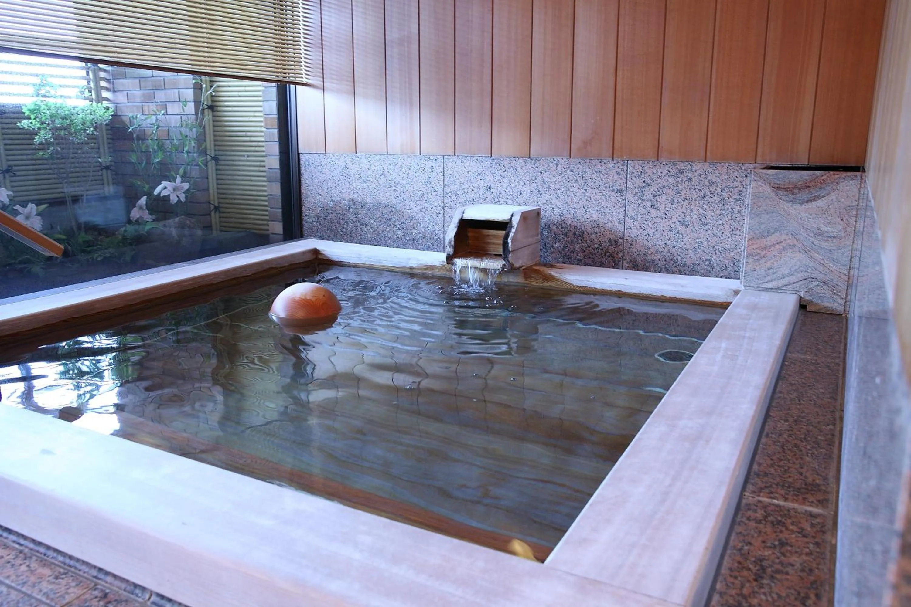 Hot Spring Bath in Hotel Wakamizu