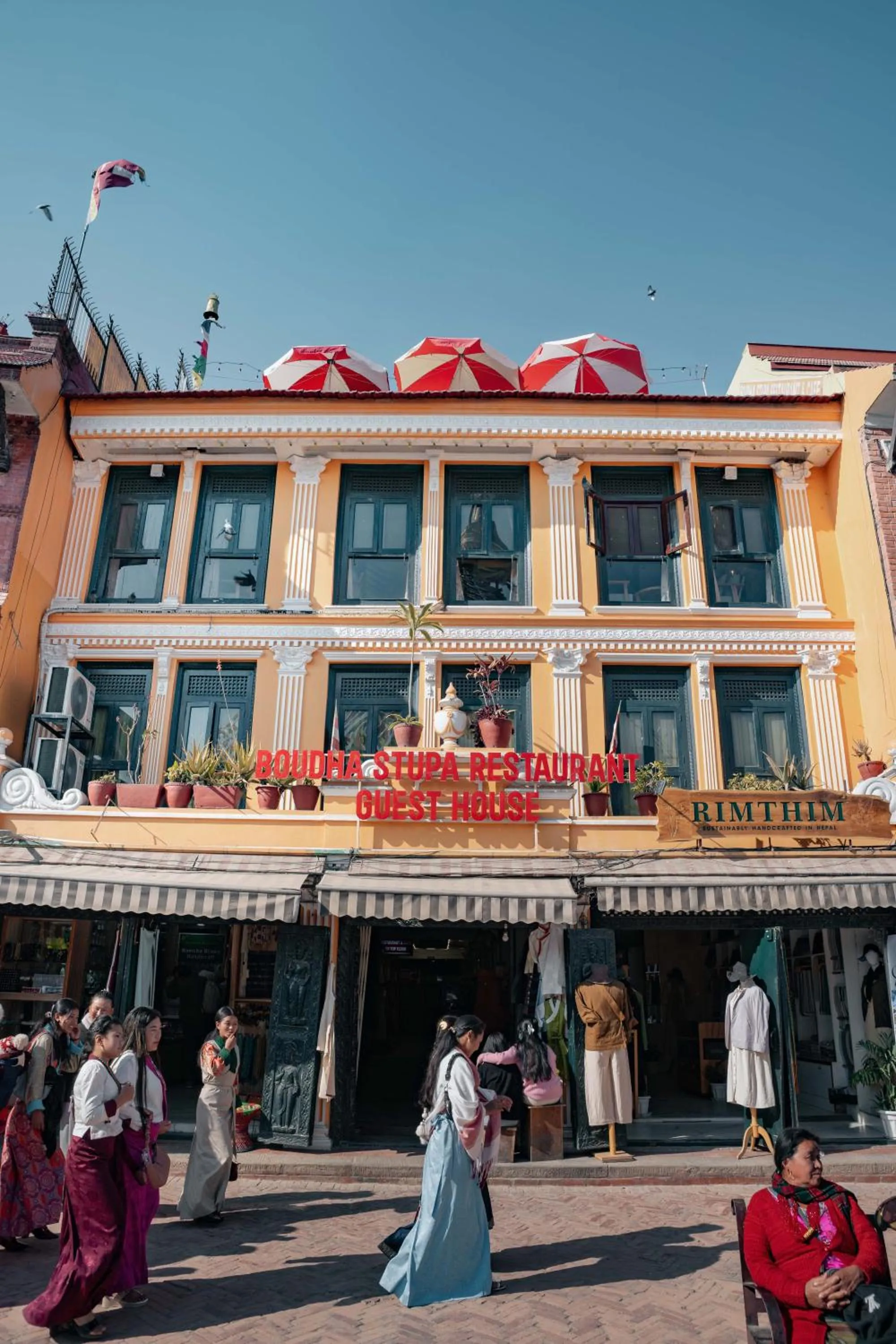 Property building in Boudha Stupa View Guest House