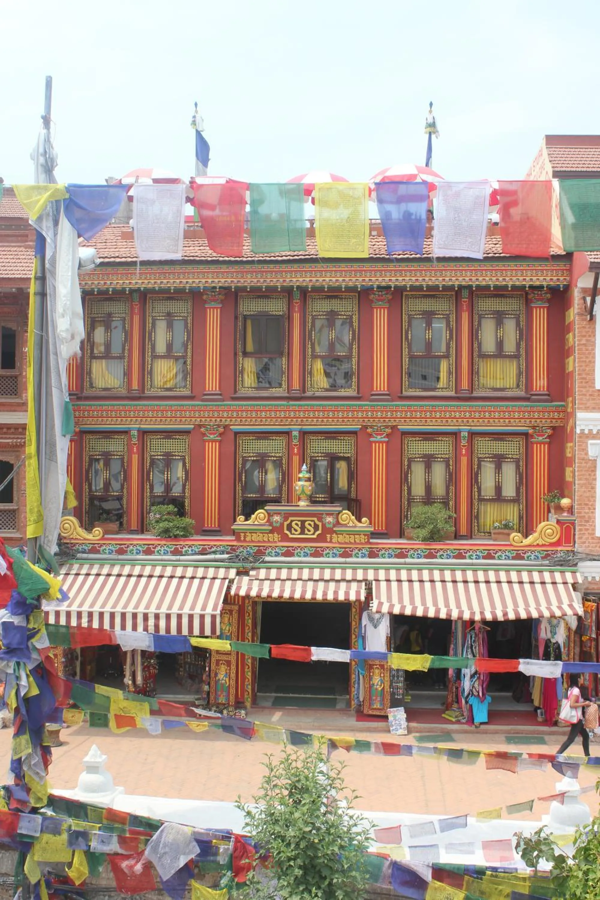 Property building in Boudha Stupa View Guest House