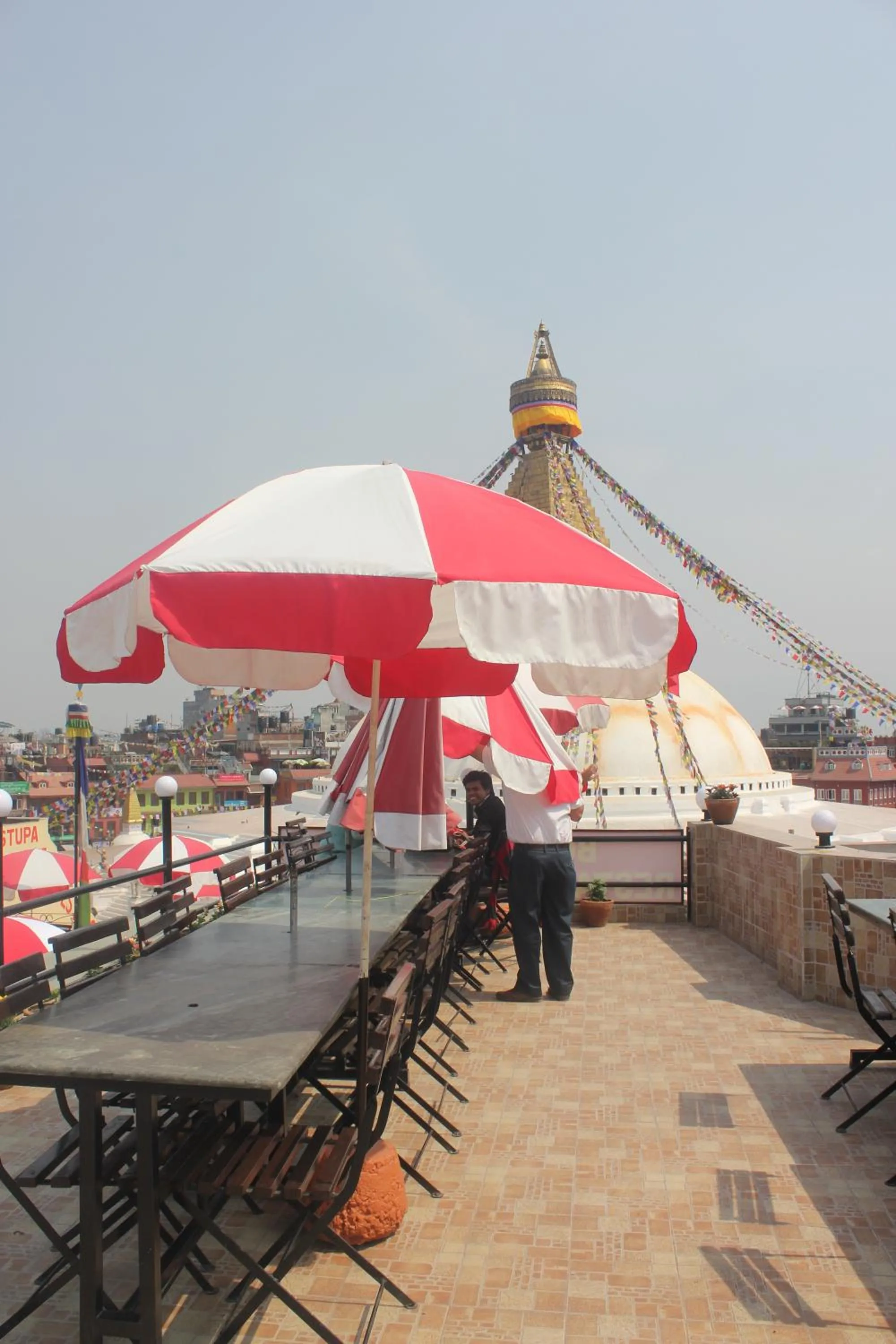 Restaurant/places to eat in Boudha Stupa View Guest House