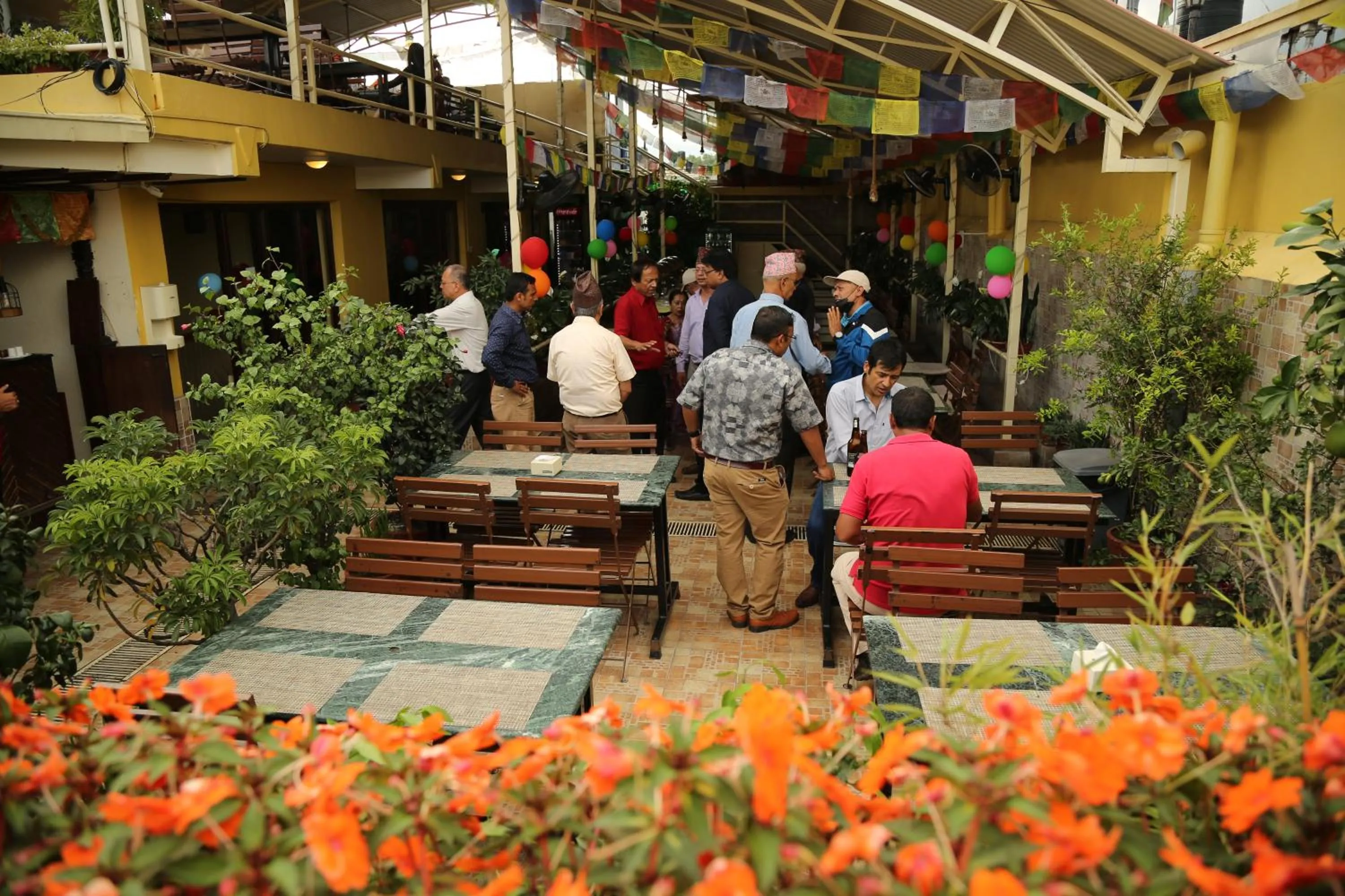 Restaurant/places to eat in Boudha Stupa View Guest House