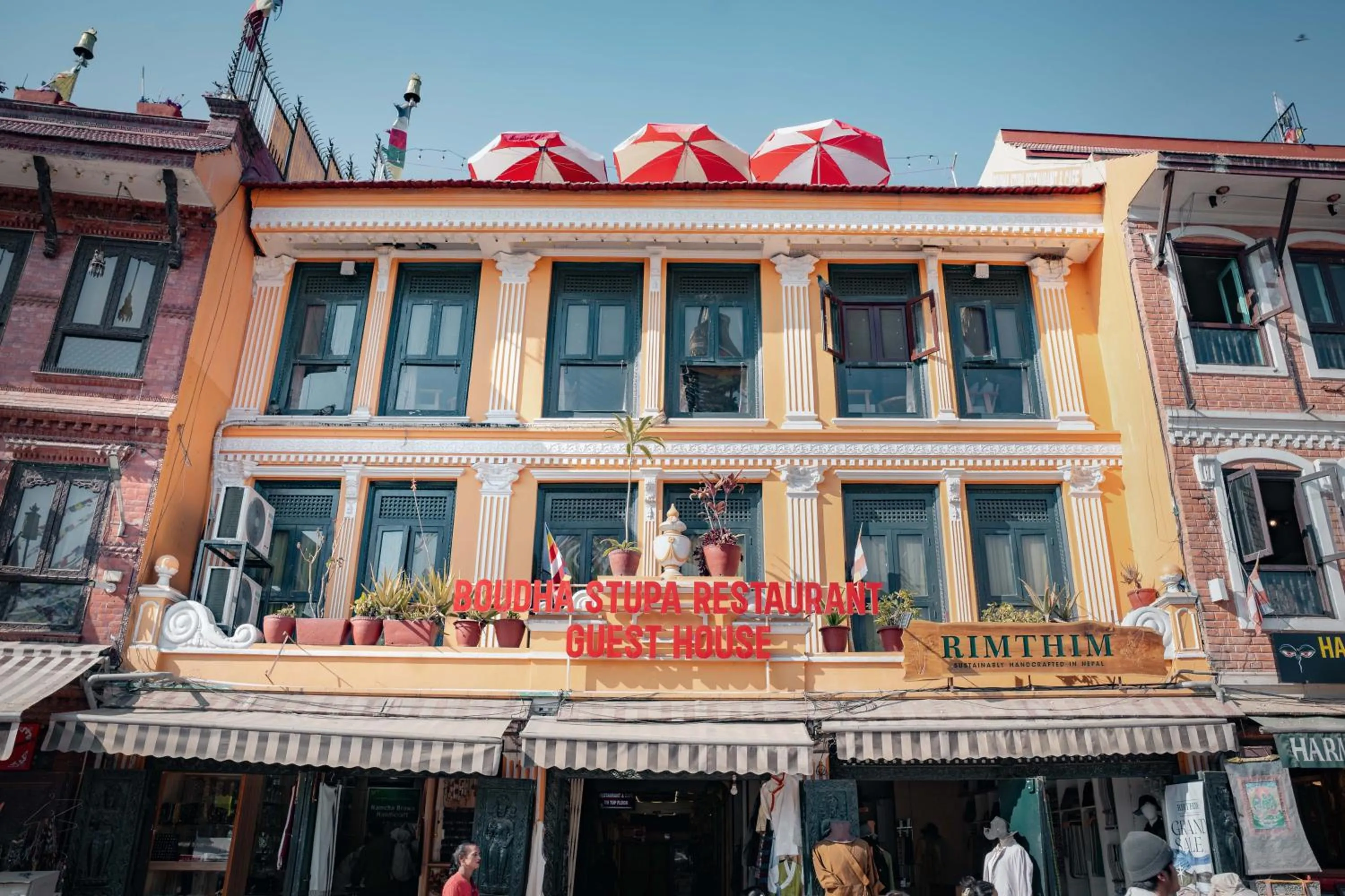 Property building in Boudha Stupa View Guest House