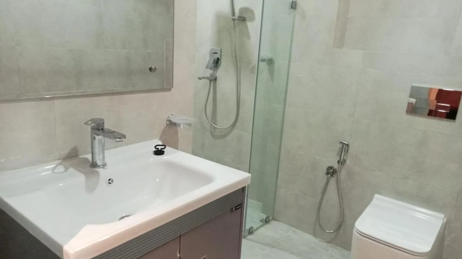 Toilet in Boudha Stupa View Guest House