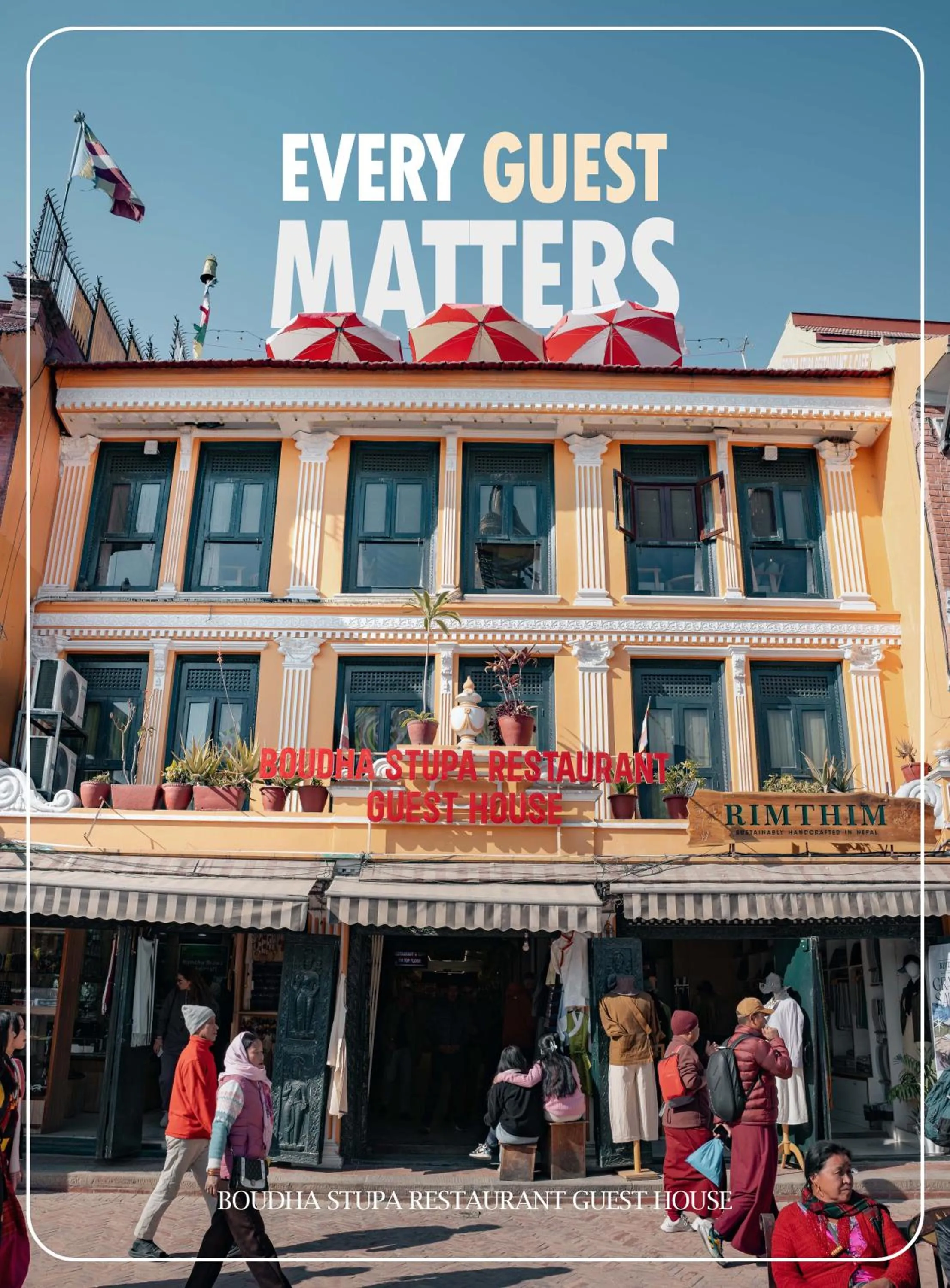 Property building in Boudha Stupa View Guest House