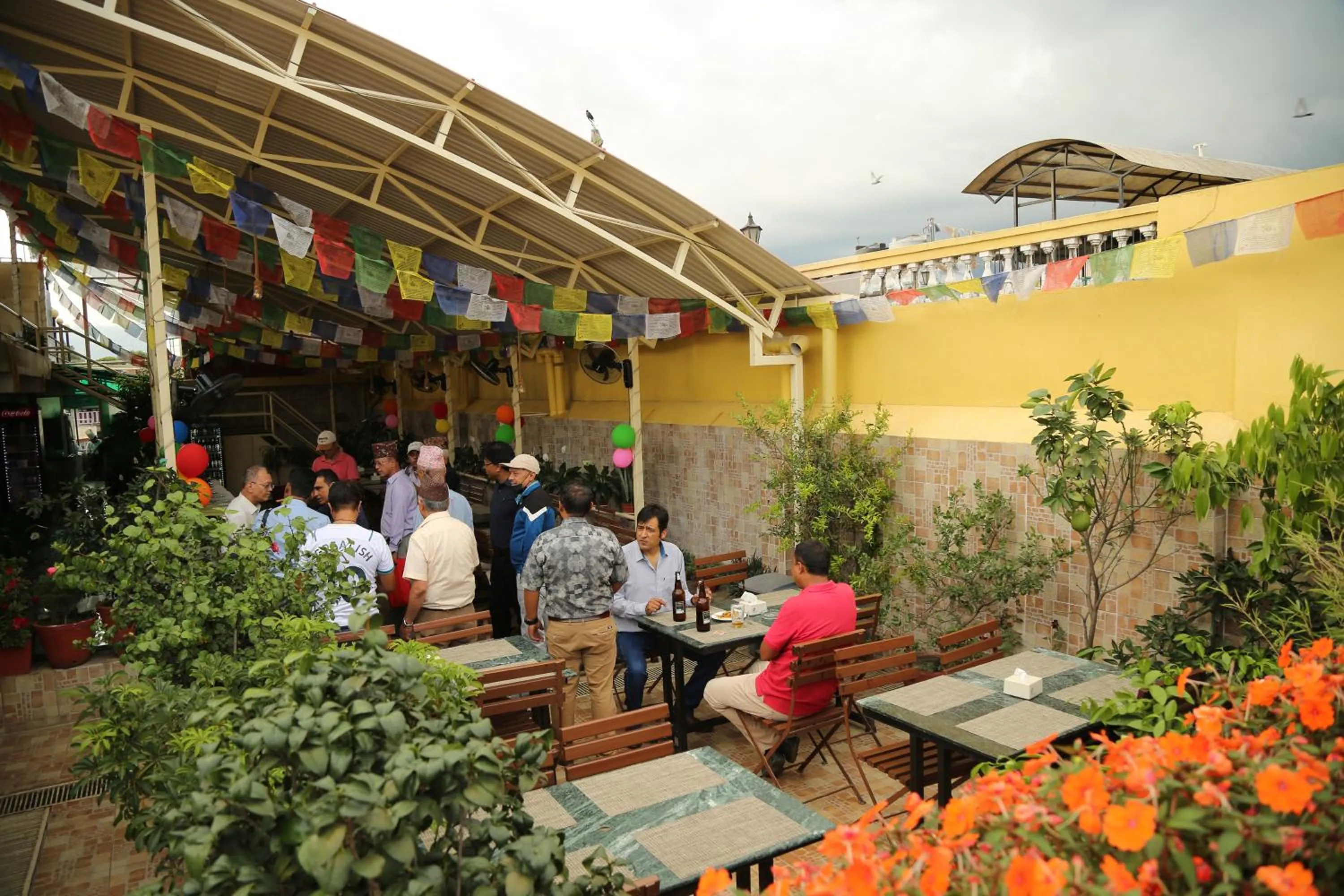 Restaurant/places to eat in Boudha Stupa View Guest House