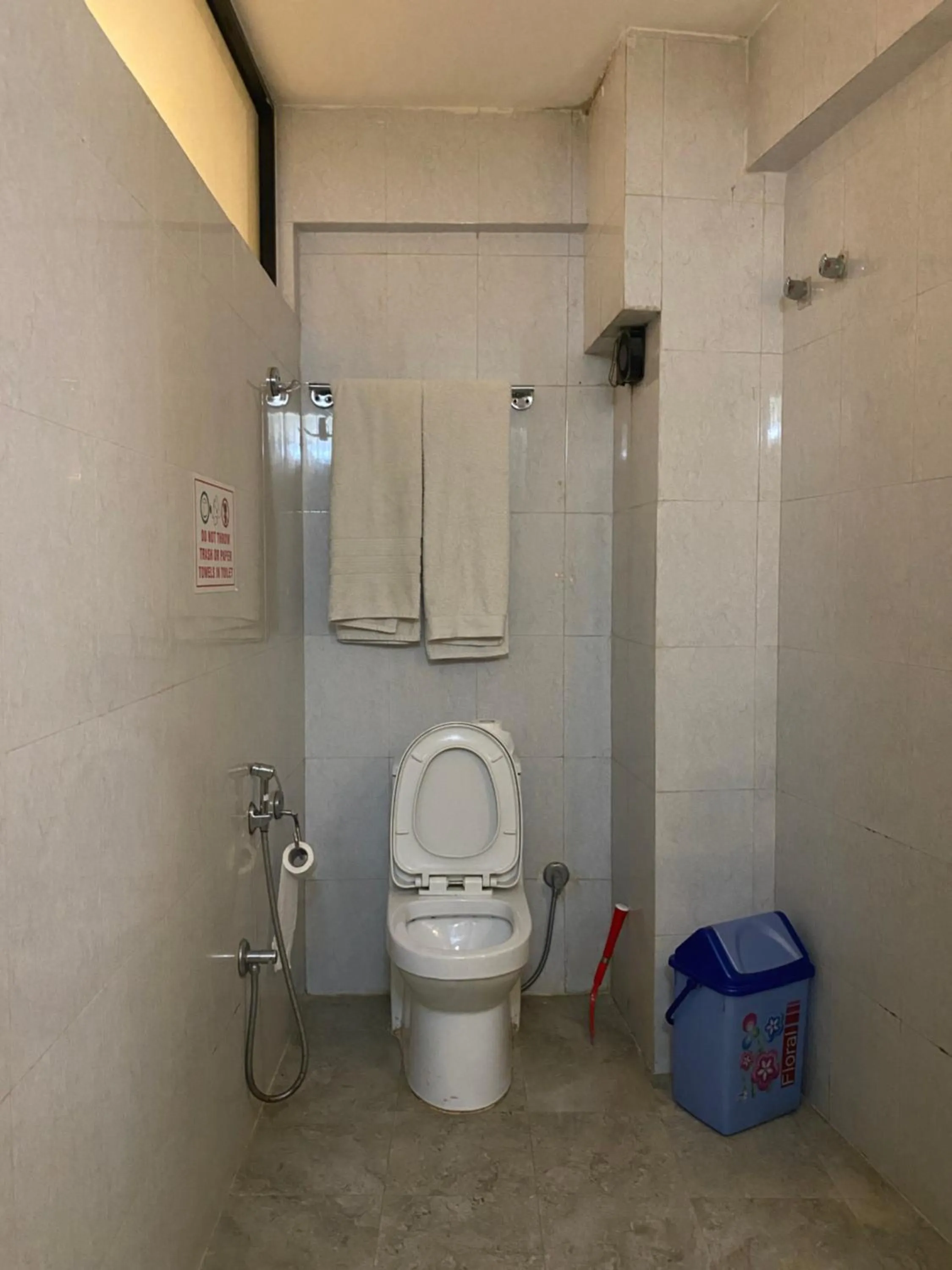 Shower in Boudha Stupa View Guest House