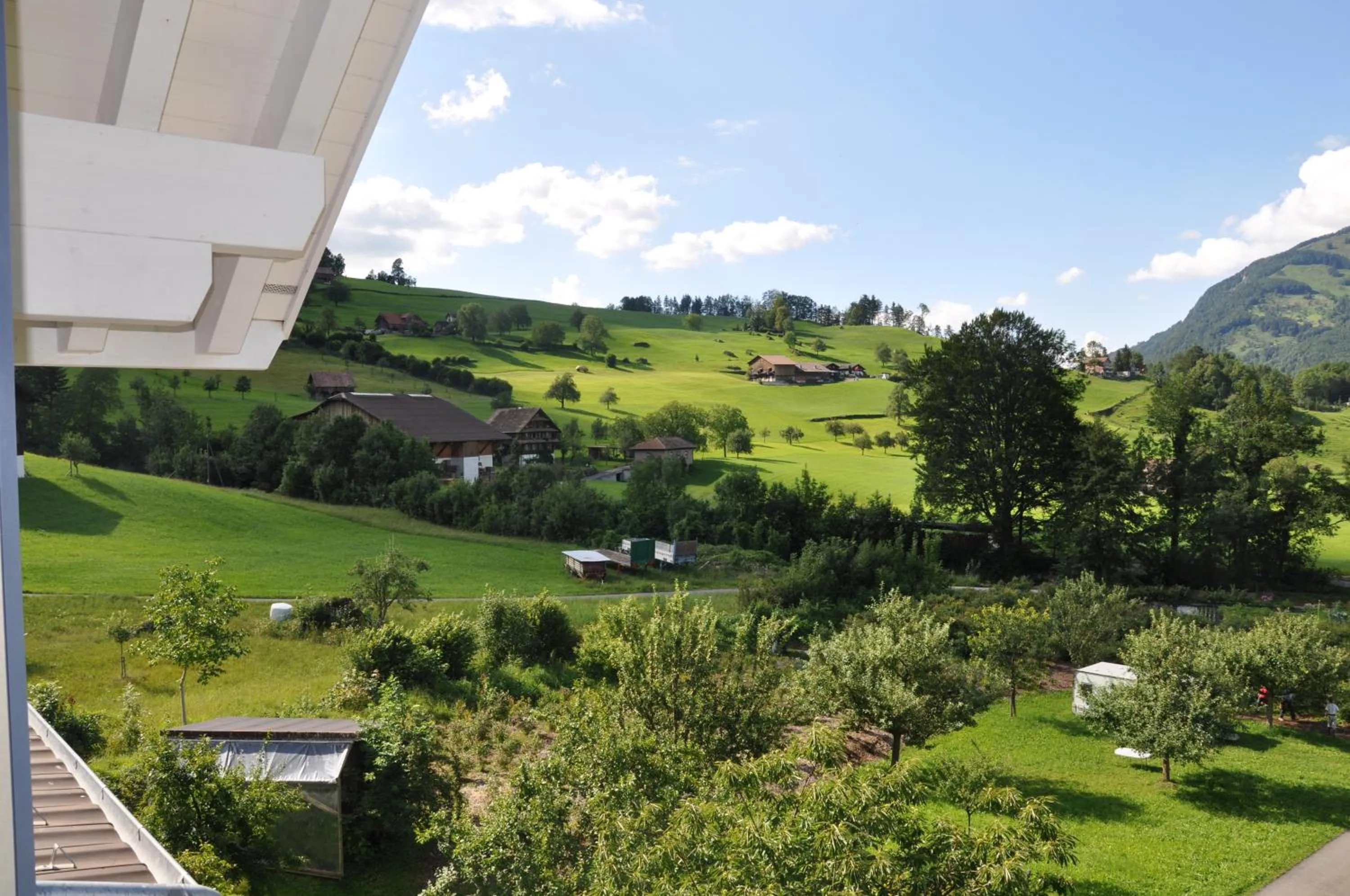 Mountain view in Hirschfarm, Goldau