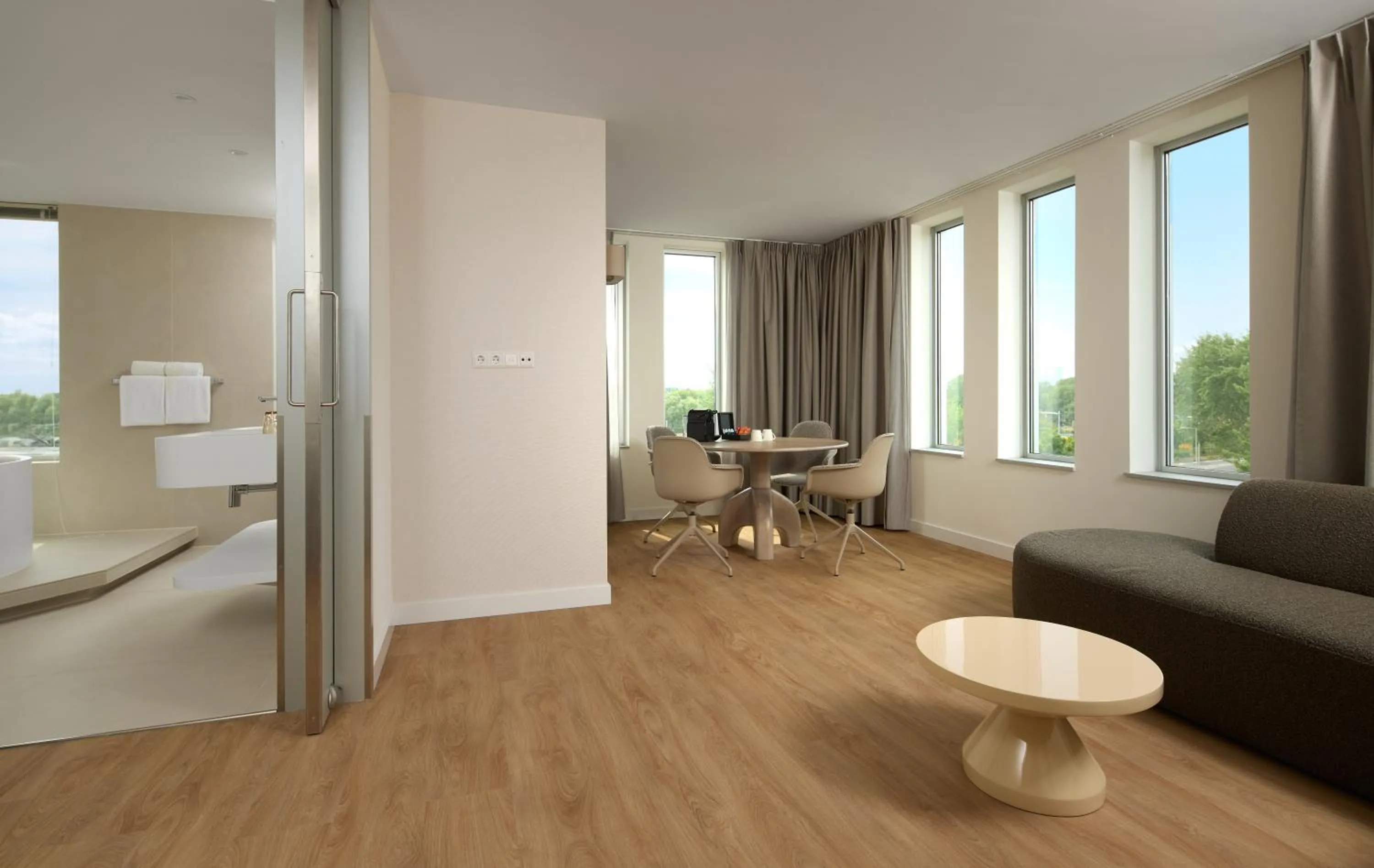 Seating area in WestCord Art Hotel Amsterdam 4 stars