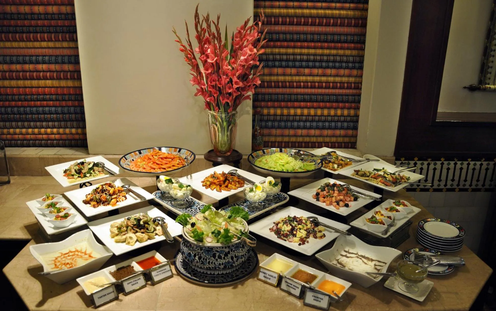 Decorative detail in Faisalabad Serena Hotel