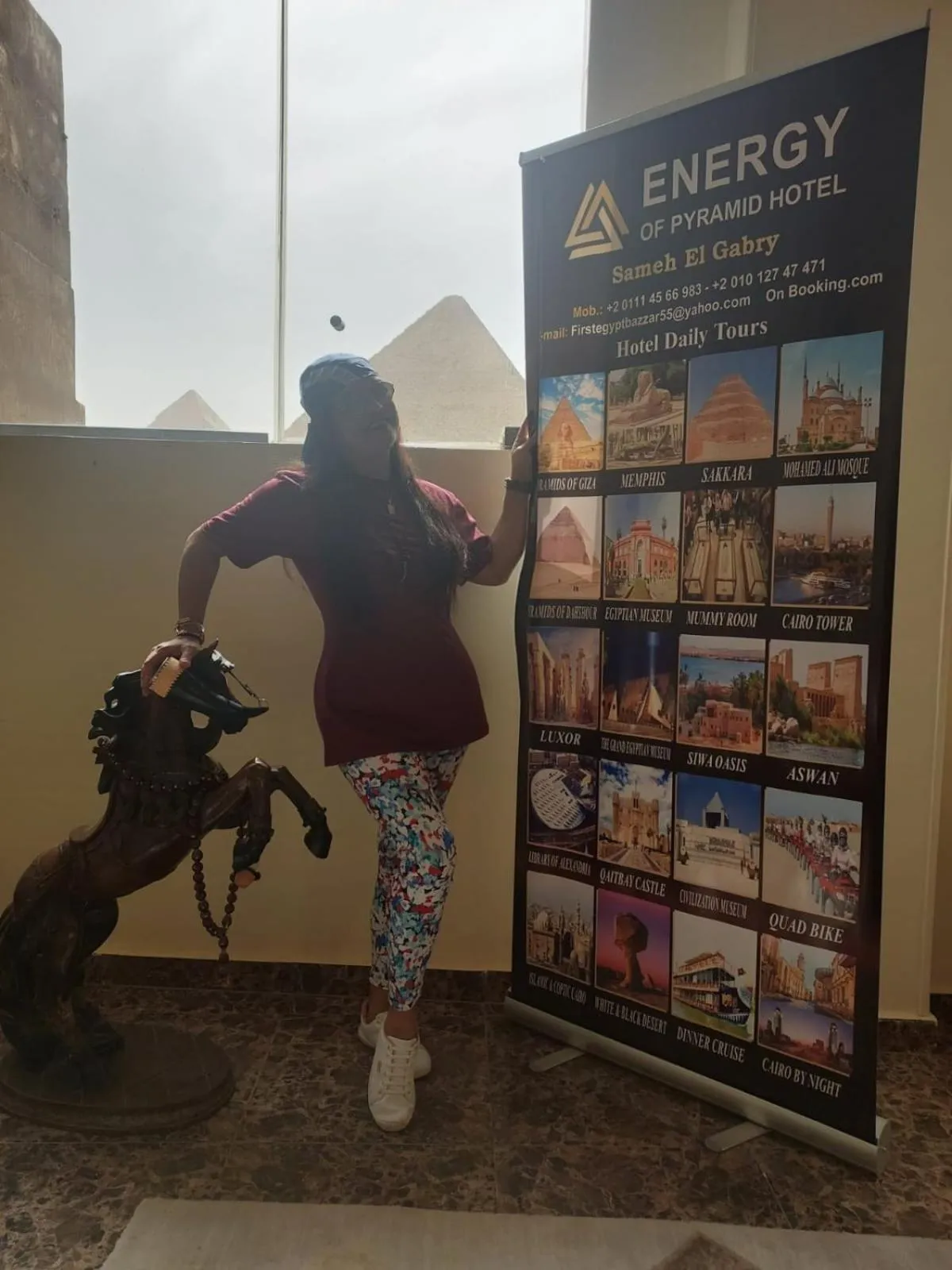 Day in Energy Of Pyramid Hotel