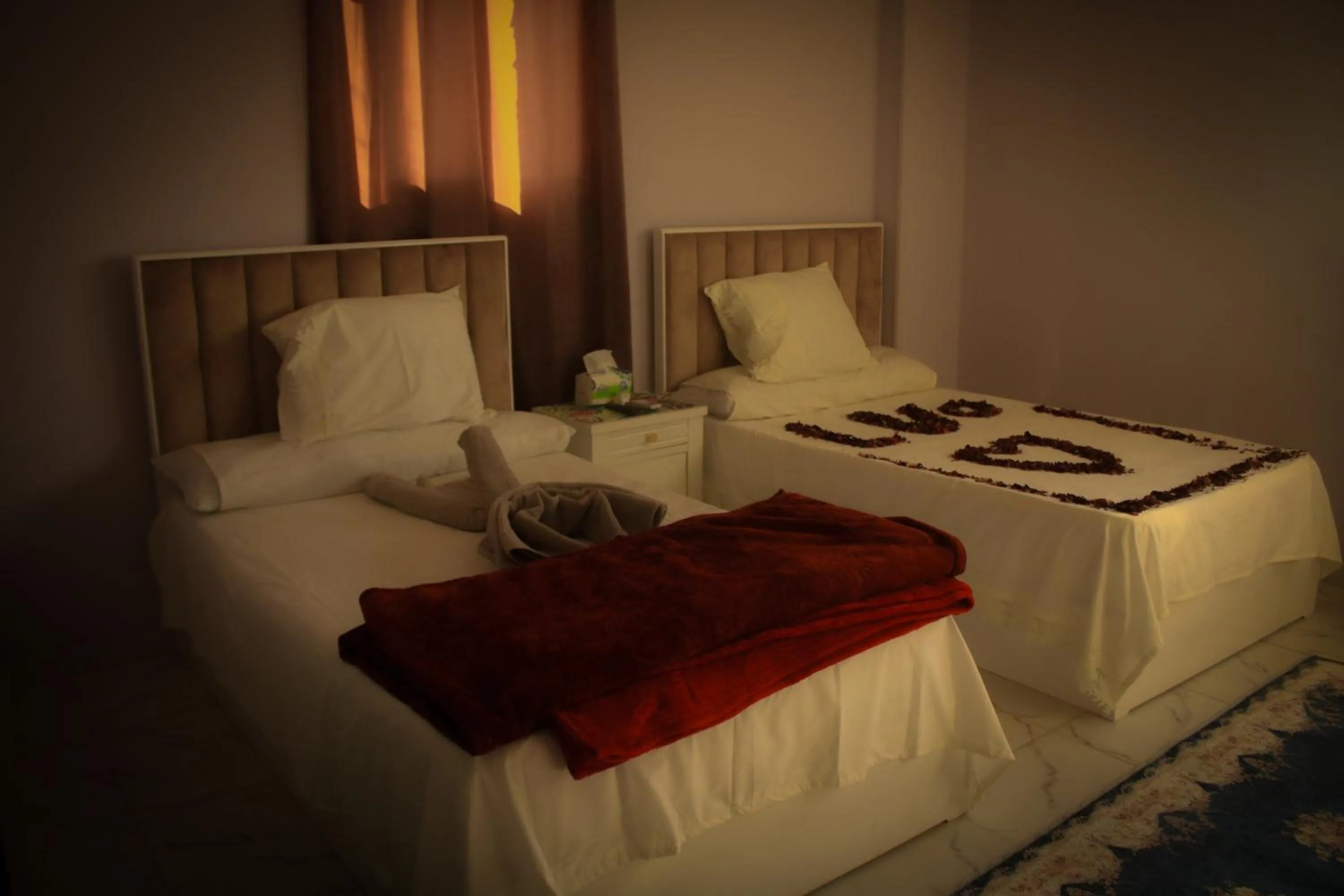 Bed in Energy Of Pyramid Hotel