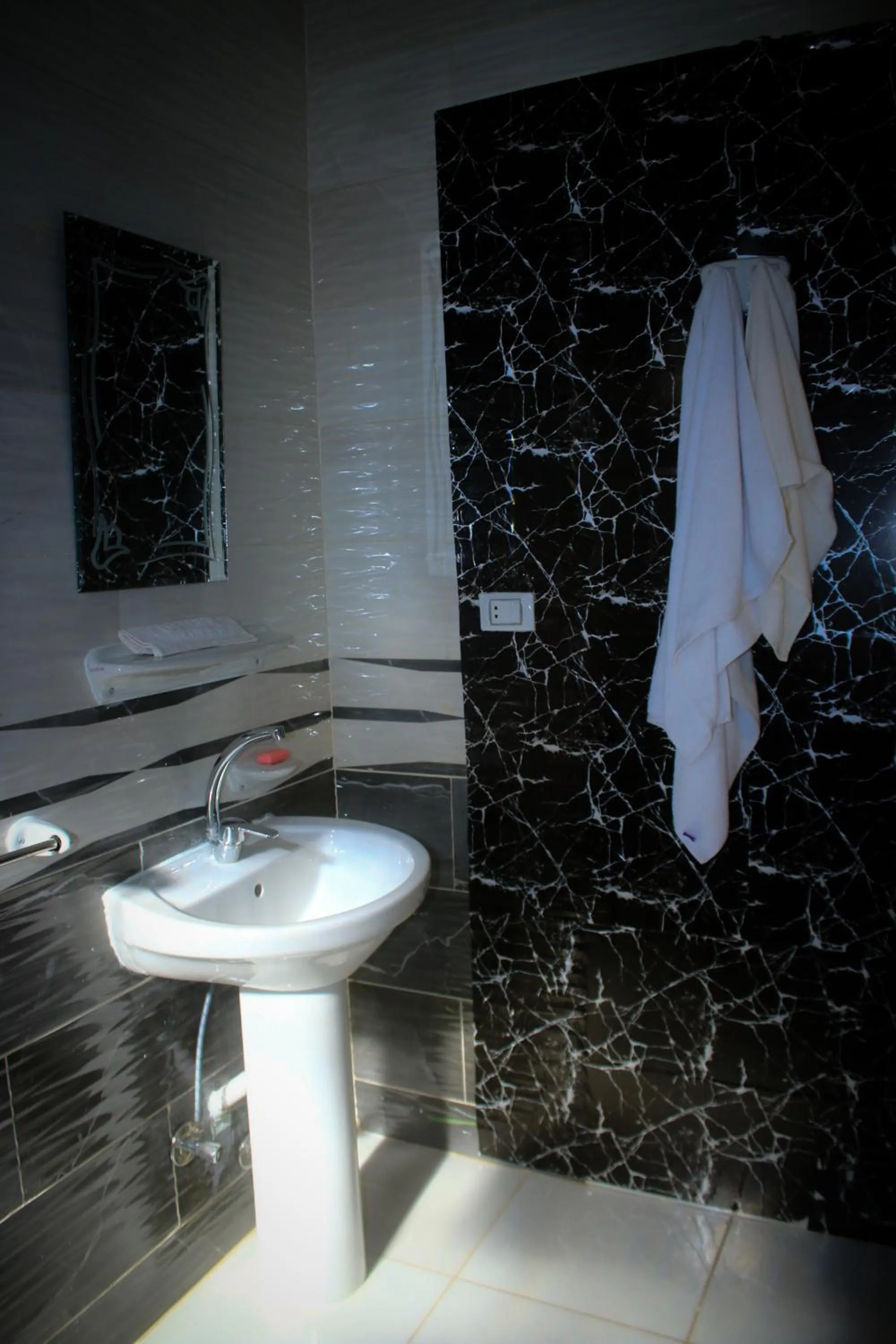 Bathroom in Energy Of Pyramid Hotel