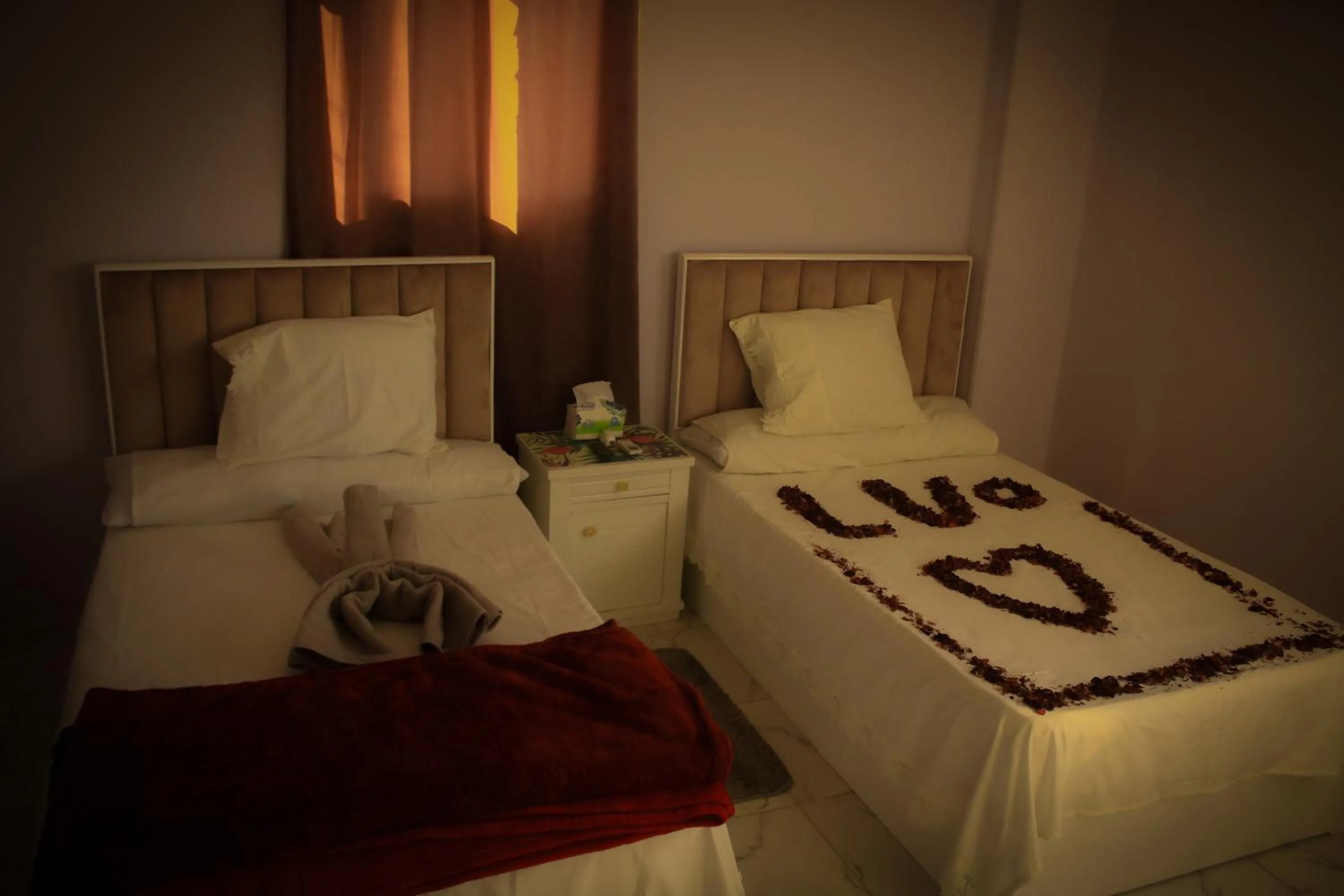 Bed in Energy Of Pyramid Hotel