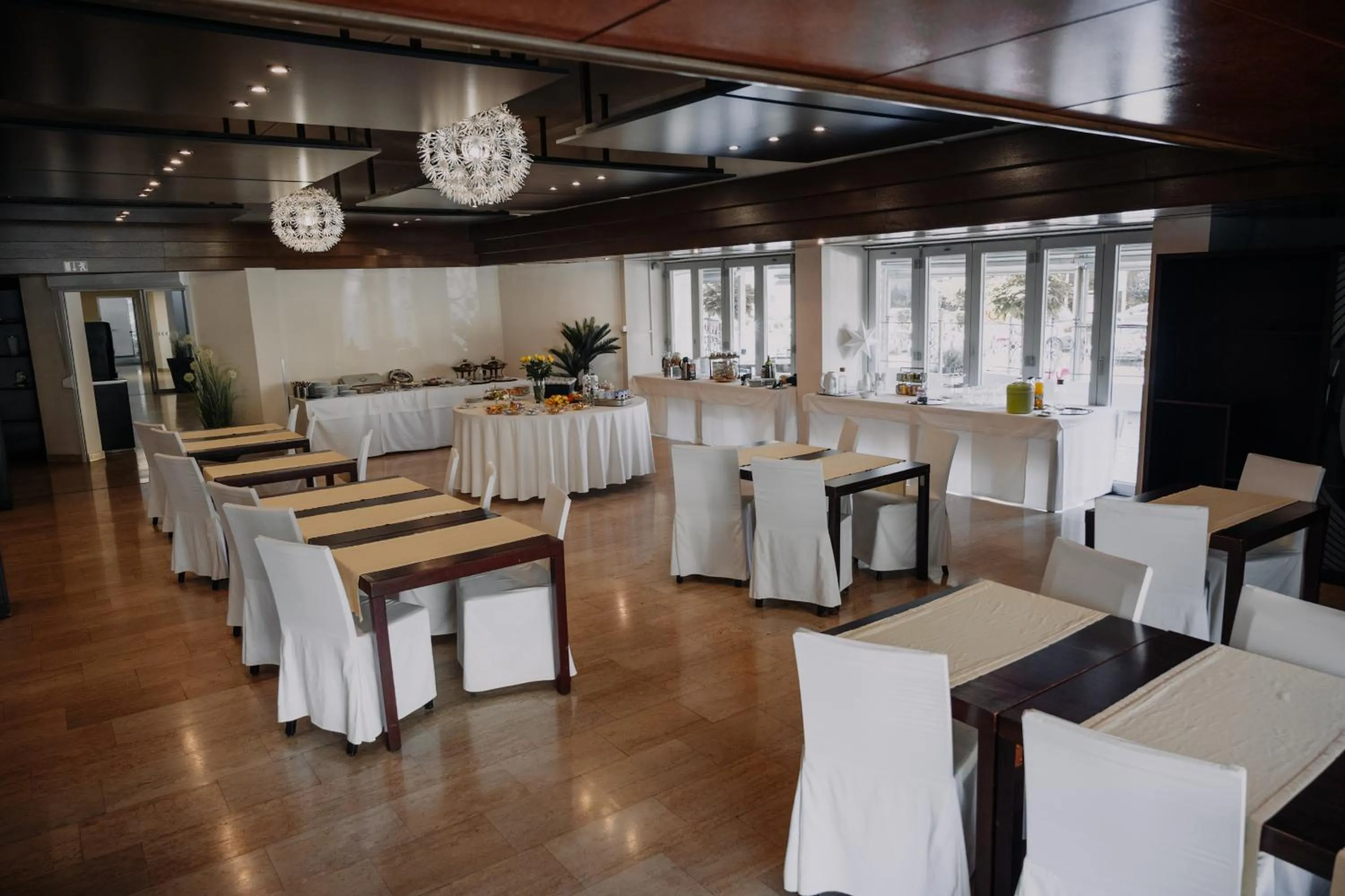 Dining area in City Hotel Krško