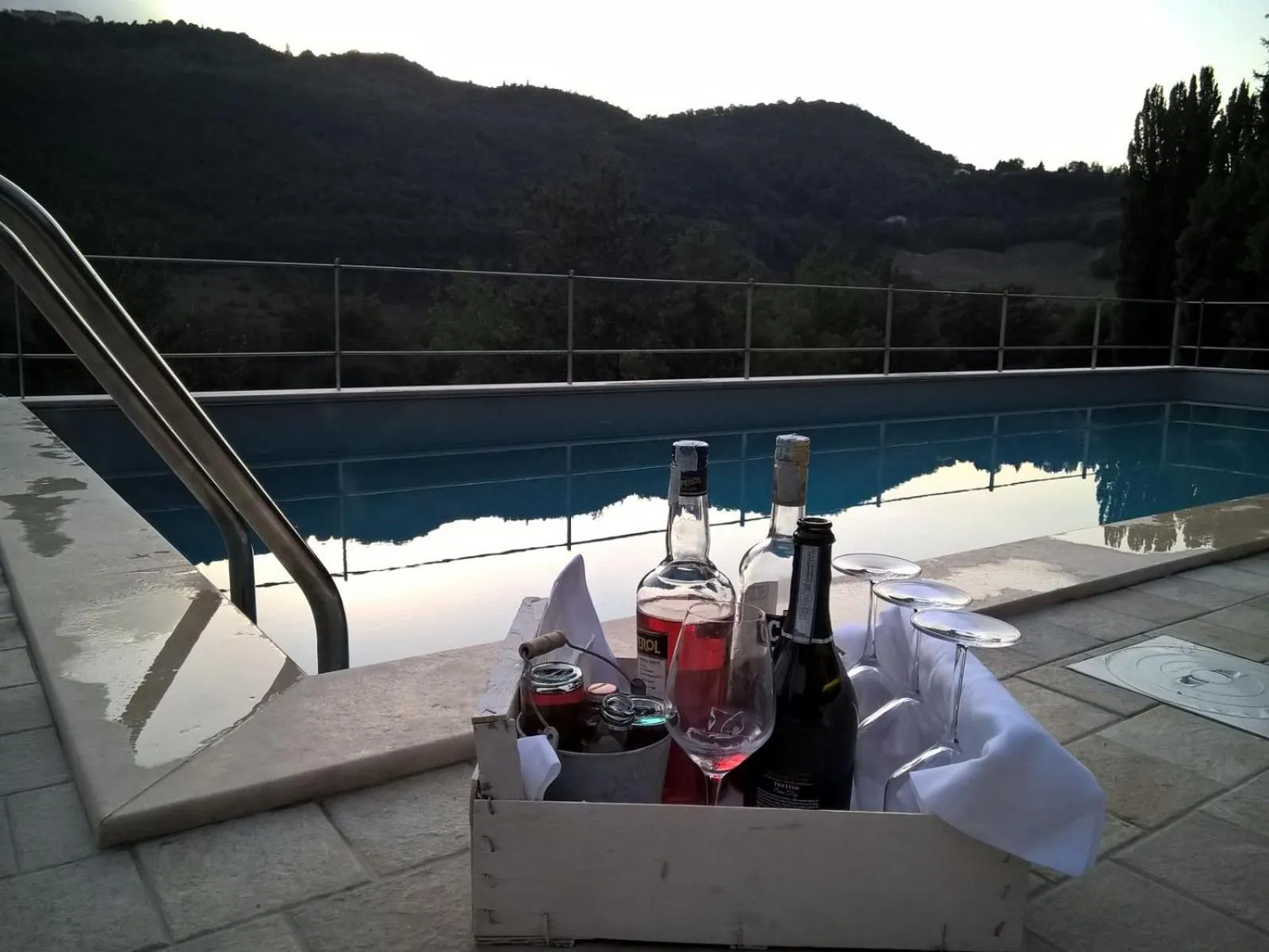 Swimming pool in Convento di Acqua Premula