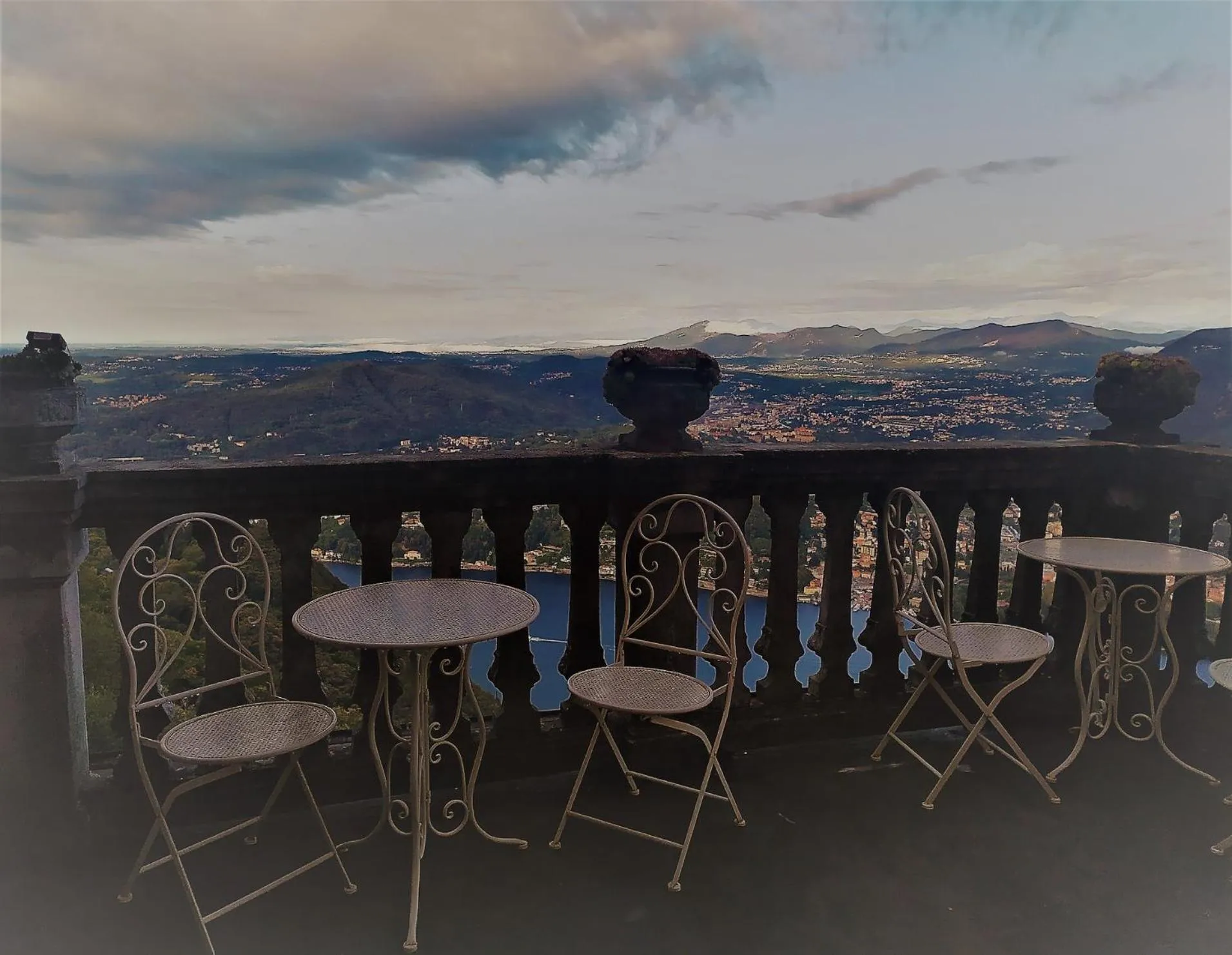 Balcony/Terrace in B&B Il Balcone sul Lago