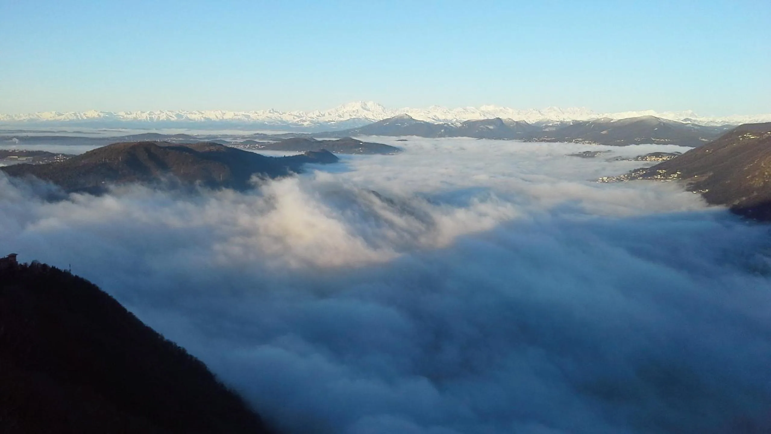 Natural landscape in B&B Il Balcone sul Lago