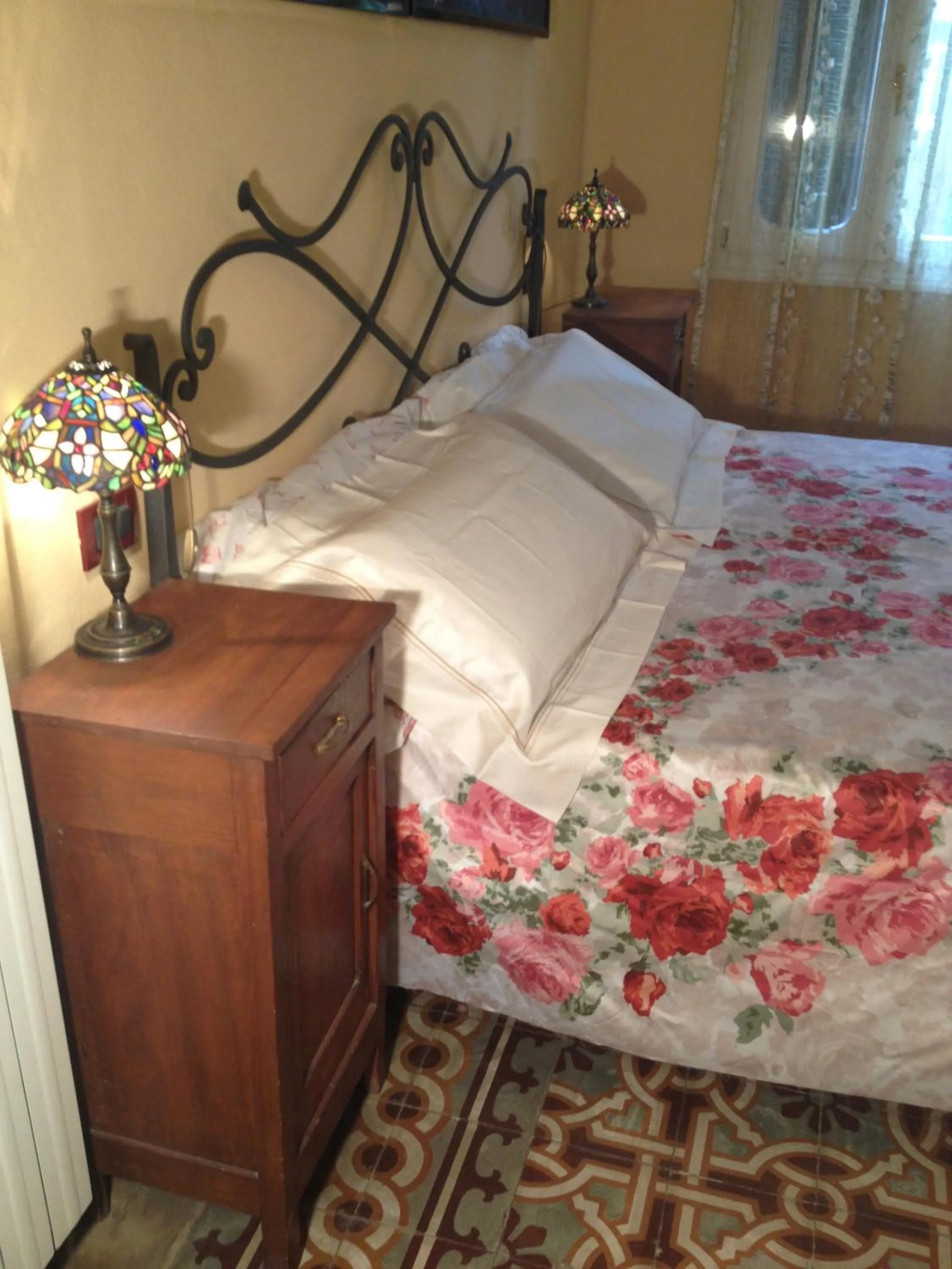 Bed in Liberty Bed & Breakfast
