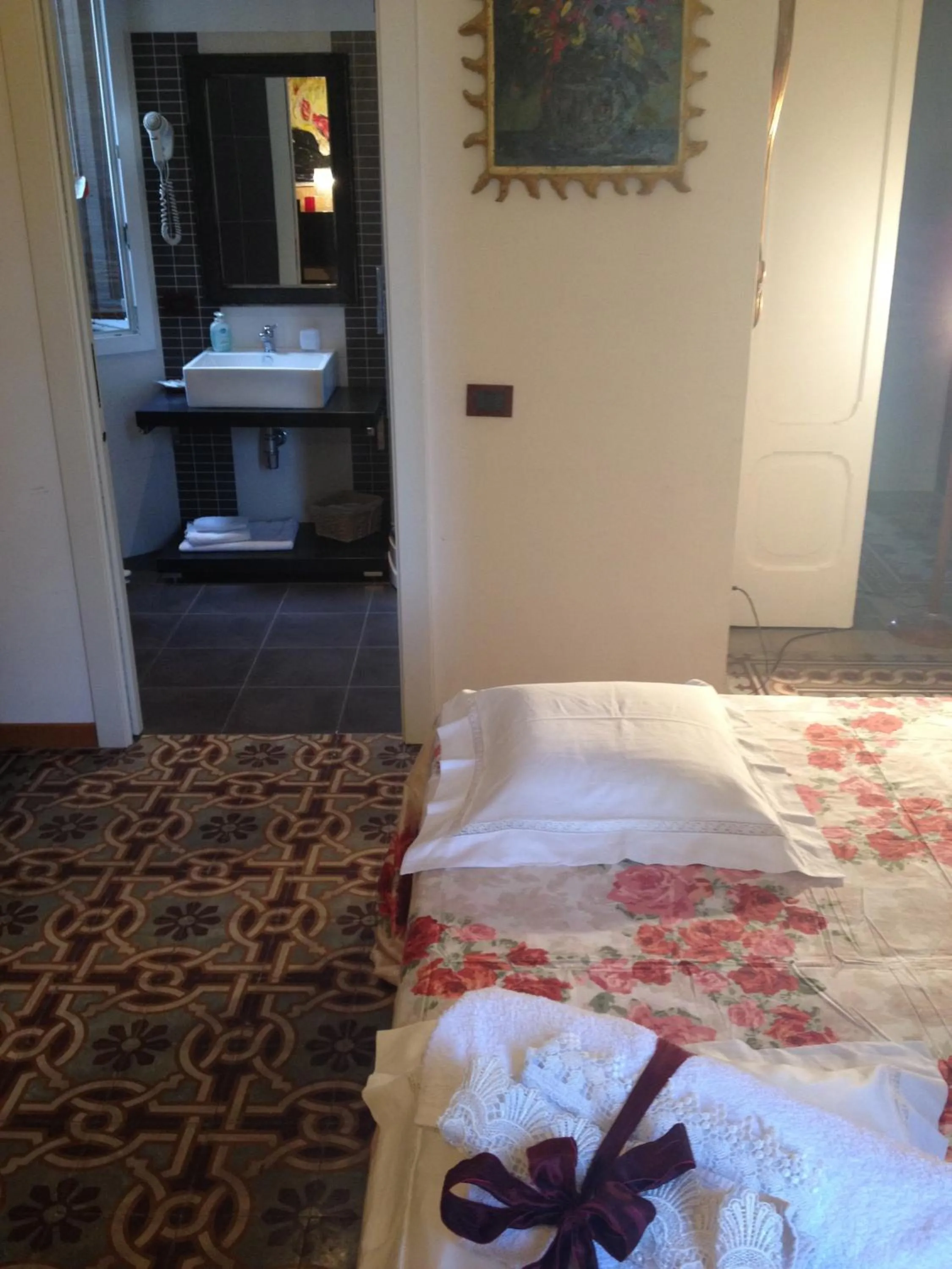 Bed in Liberty Bed & Breakfast